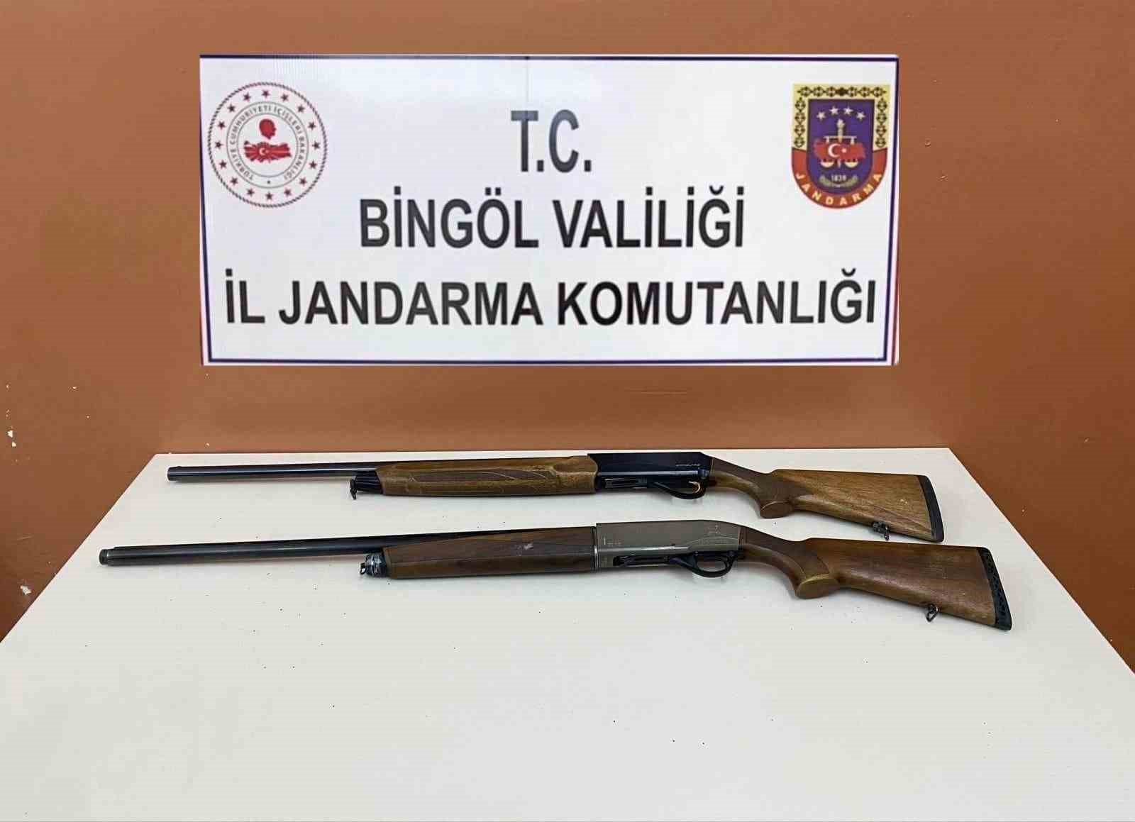 Bing&ouml;l&rsquo;de uyuşturucu madde ve 3 adet t&uuml;fekle ele ge&ccedil;irildi
