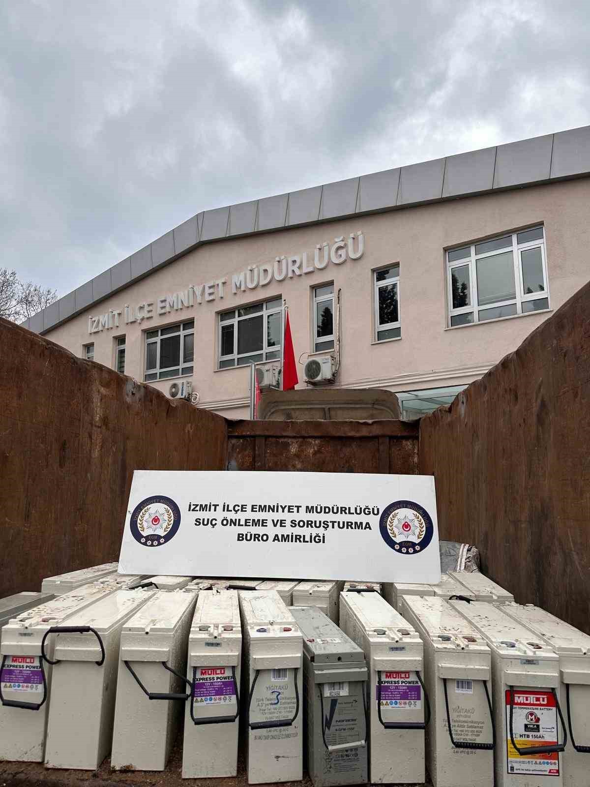 Baz istasyonlarından 1 milyon 300 bin liralık ak&uuml; &ccedil;almıştı, tutuklandı
