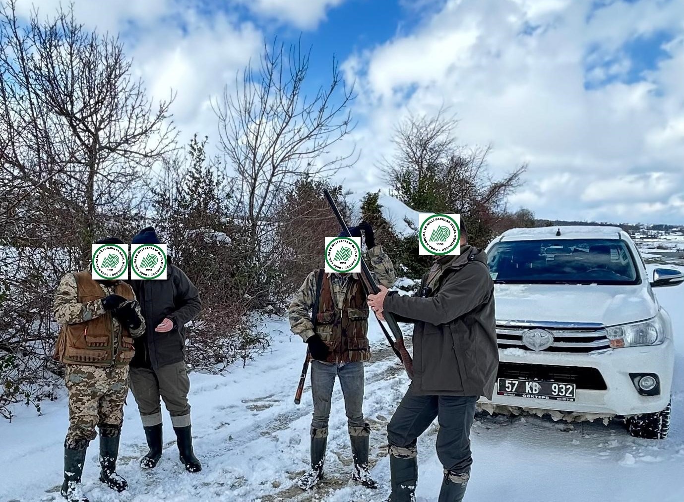 Sinop&rsquo;ta yasa dışı avcılık yapan 23 kişiye idari işlem
