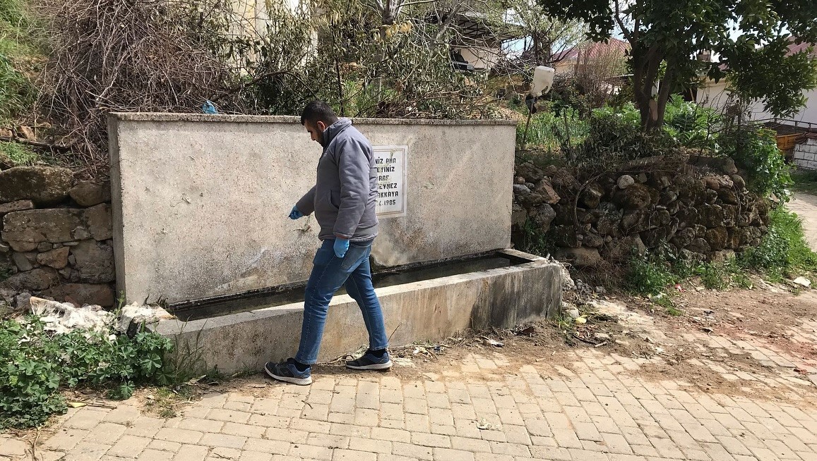 Germencik’te her köşe ilaçlanıyor

