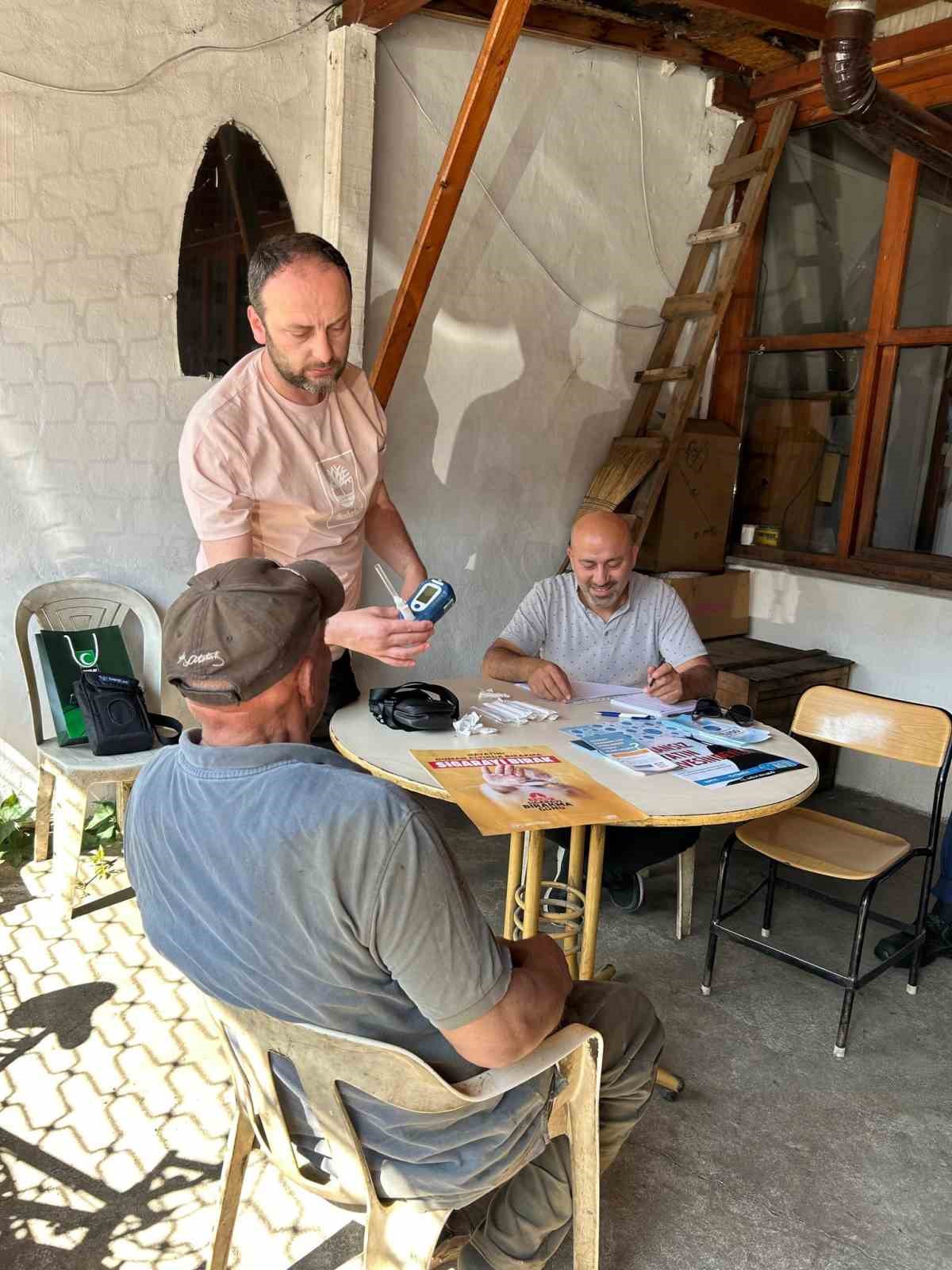 Nikotin testi yapıldı
