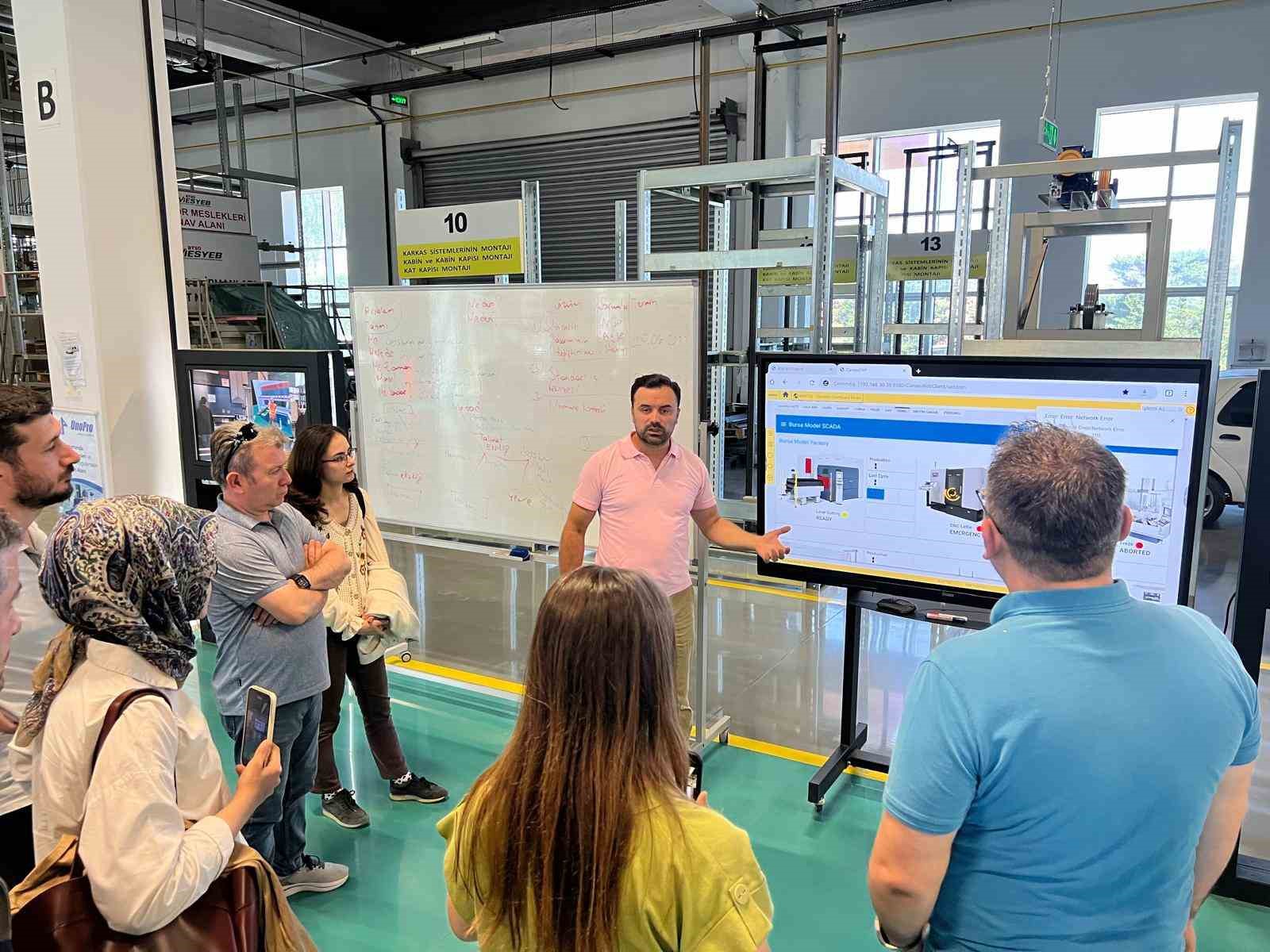 Kütahya OSB’den ’model fabrika’ya teknik inceleme