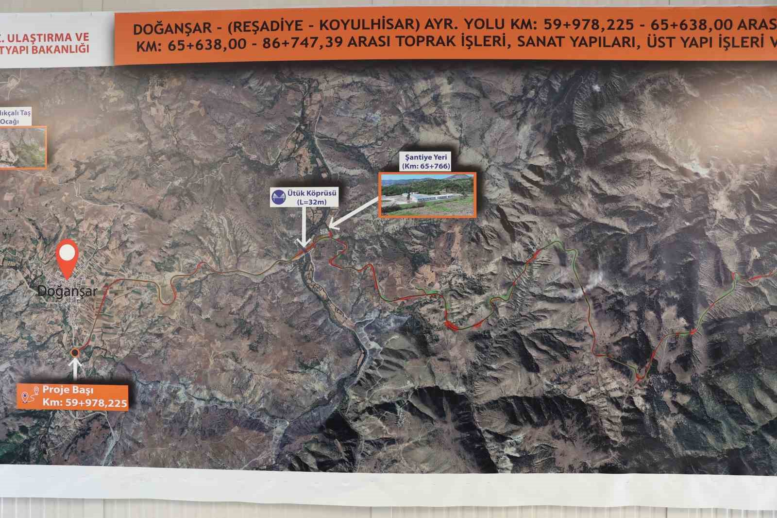 Sivas ile Karadeniz arasındaki ulaşım mesafesi kısalıyor
