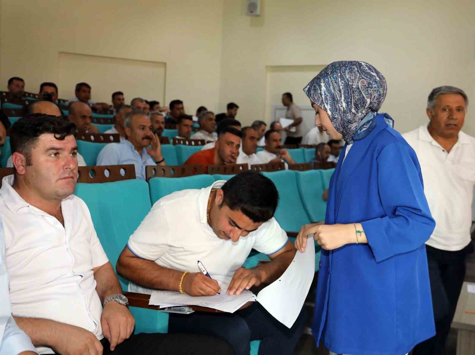 Van’da otobüs şoförlerine iş sağlığı ve güvenliği eğitimi verildi