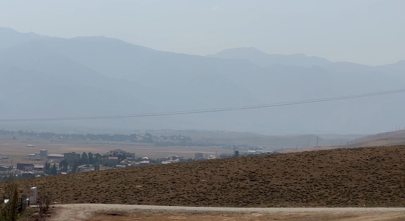 Yüksekova’da toz bulutu etkili oldu

