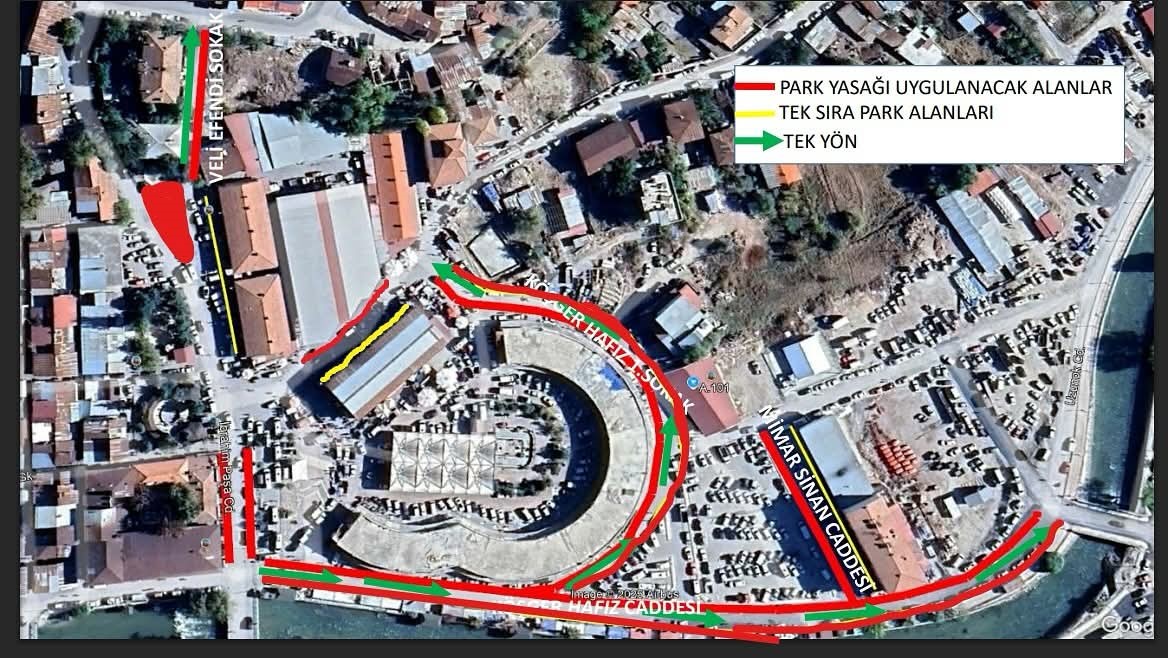 Darende’de trafik düzenlemesi: Tek yön ve park yasağı uygulamaları başladı
