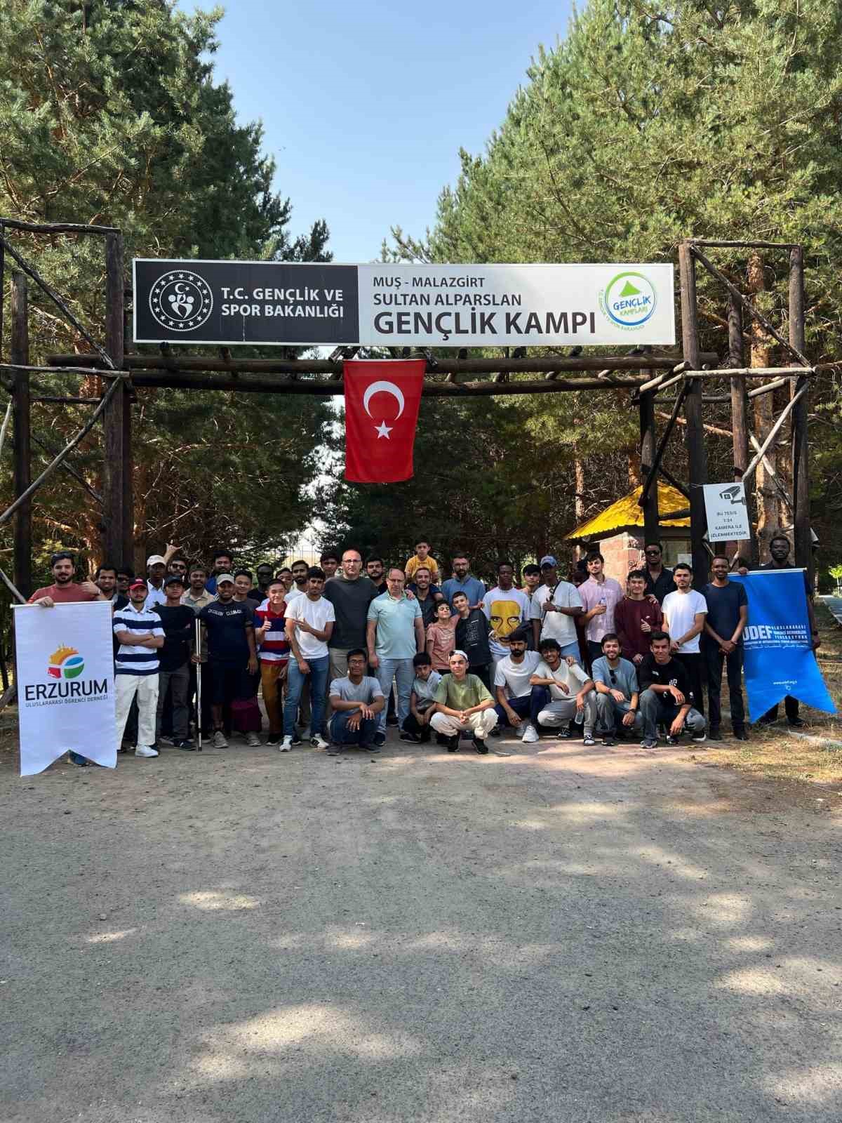 Uluslararası öğrenciler, Malazgirt dostluk ve kardeşlik kampında buluştu