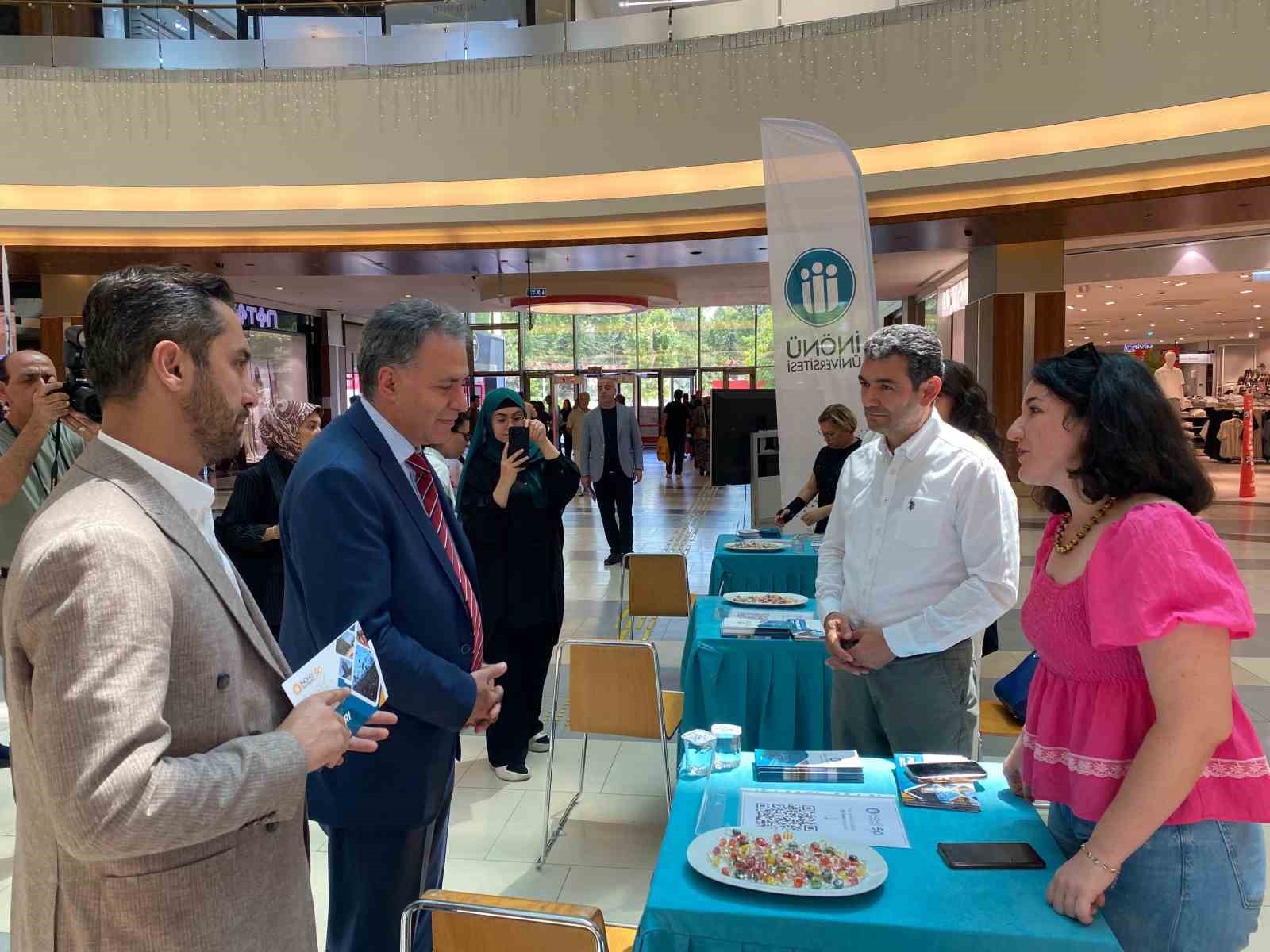 İn&ouml;n&uuml; &Uuml;niversitesi tercih ve tanıtım g&uuml;nleri MalatyaPark AVM&rsquo;de başladı
