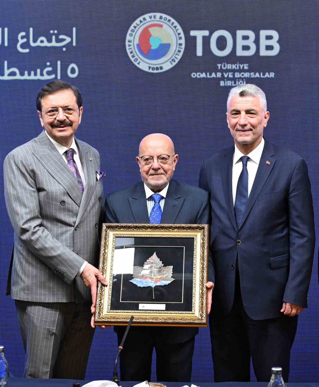 TOBB Başkanı Hisarcıklıoğlu: "Türk firmaları Suriye’de iş yapmak konusunda çok hevesliler"
