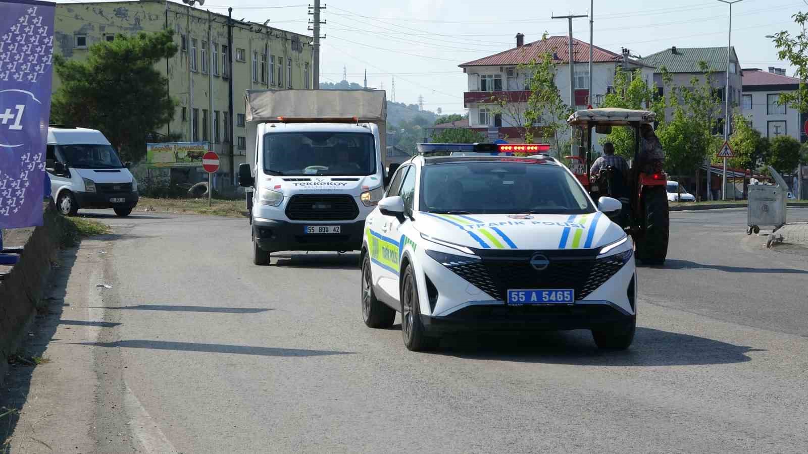 Tekkeköy Belediyesi’nde 10 araca haciz