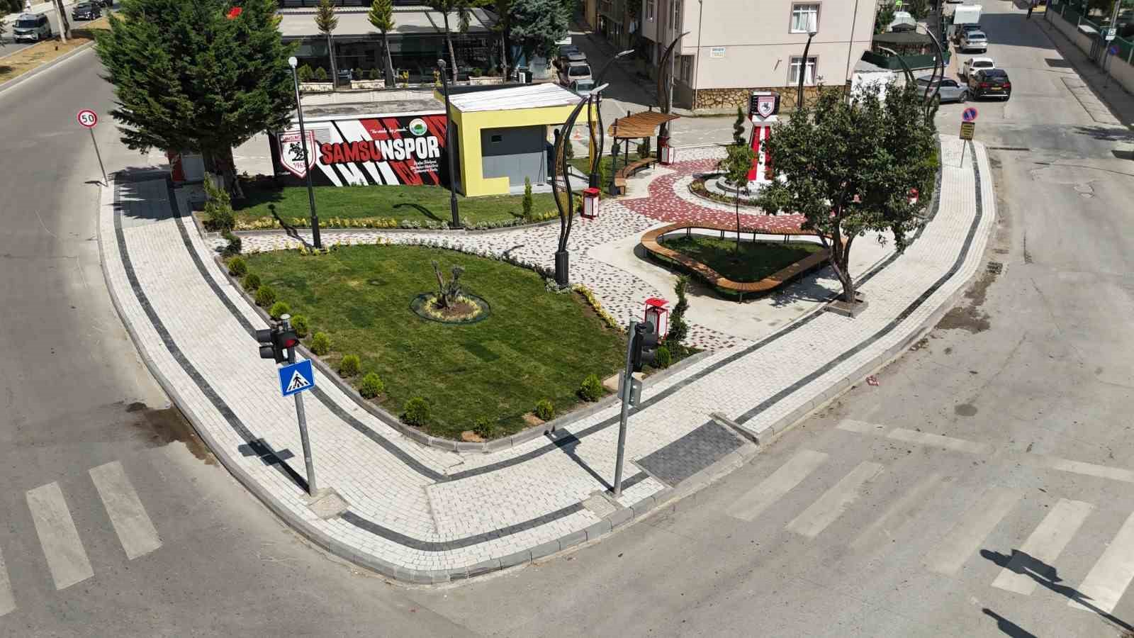 Derebahçe Samsunspor Parkı açıldı
