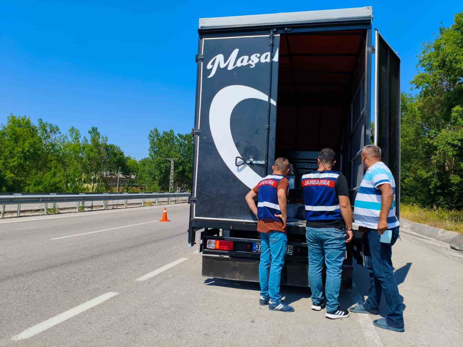 Sinop’ta düzensiz göçmen uygulaması