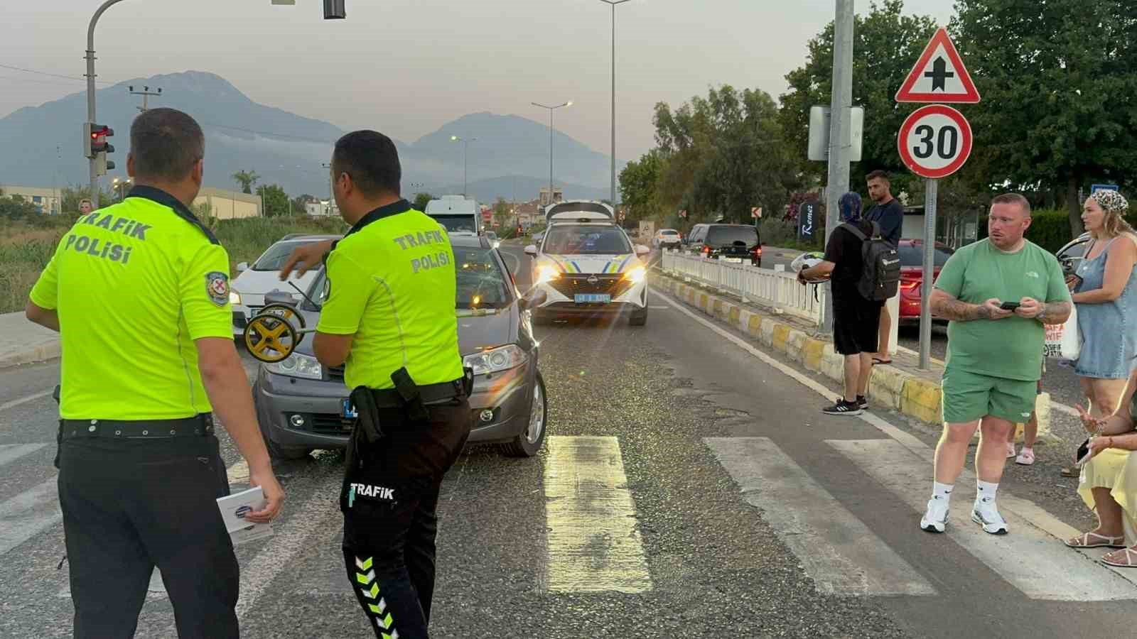 Fethiye’de kadına çarptıktan otomobille üzerinden geçmeye kalkan sürücü tutuklandı