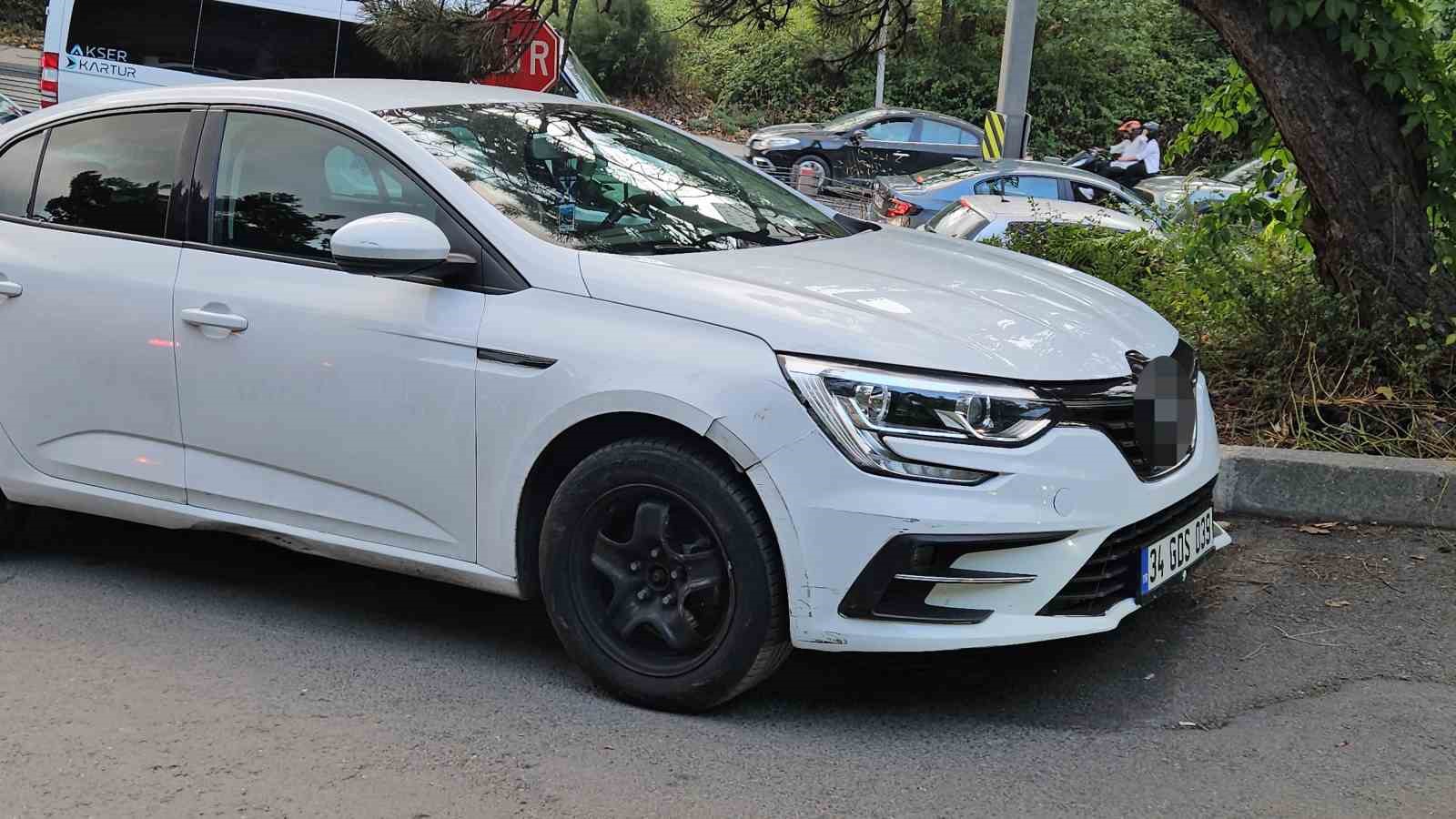 Sarıyer&rsquo;de aşırı hız kaza getirdi: 1 yaralı
