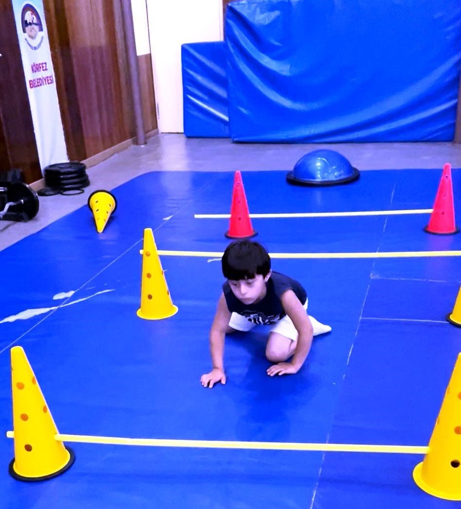 K&ouml;rfez&rsquo;in &ouml;zel sporcu &ccedil;ocukları yetişiyor
