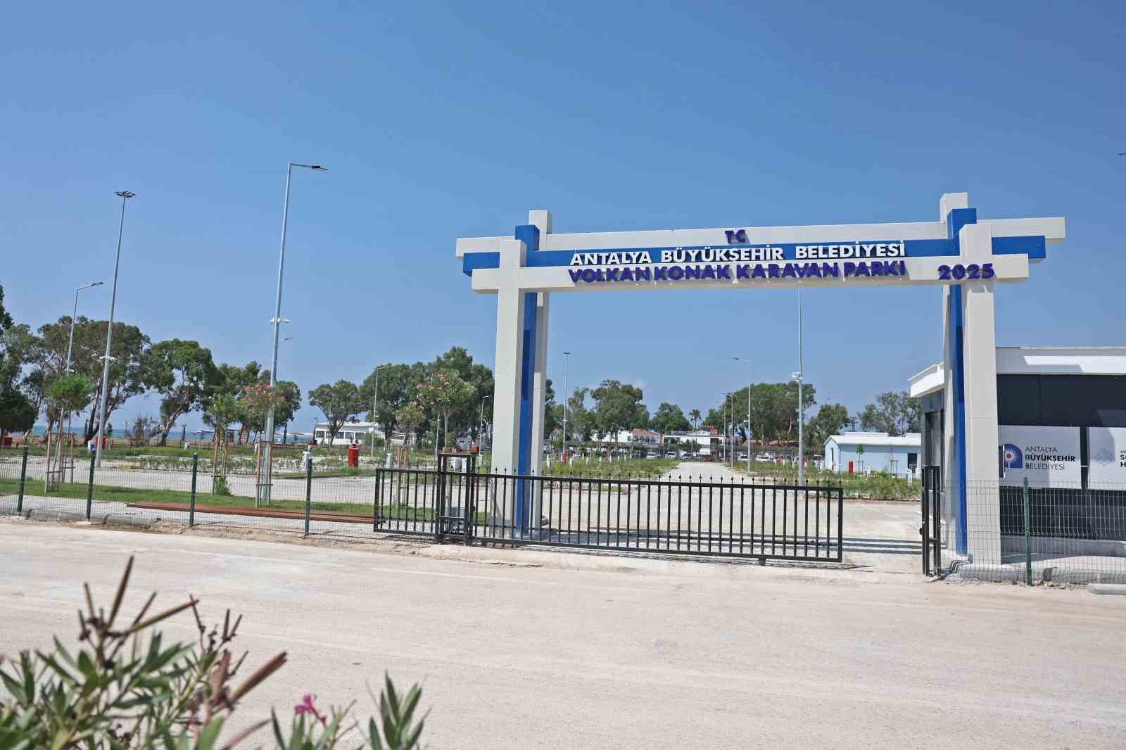 Antalya’ya yeni karavan park geliyor
