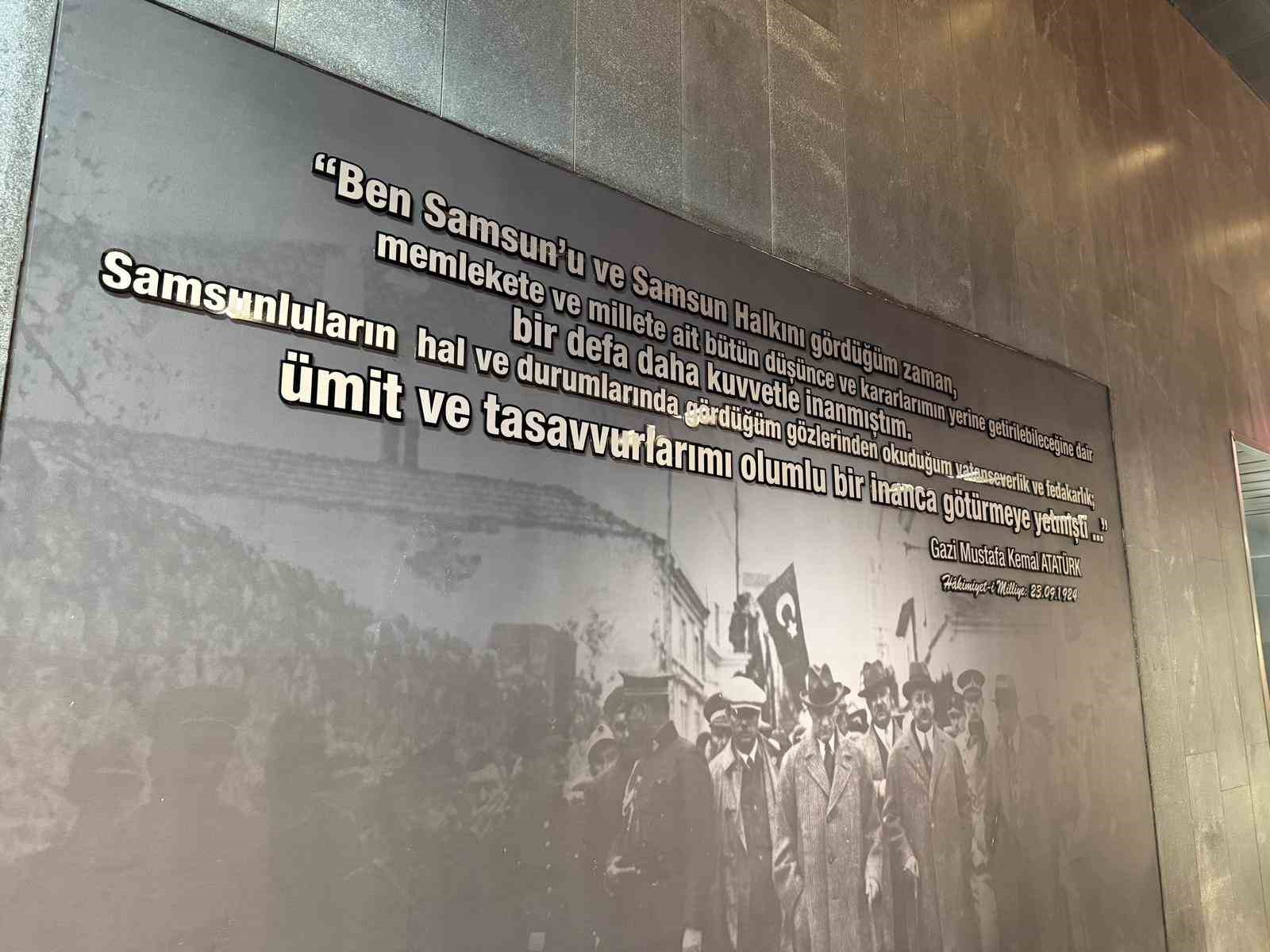 101 yıl sonra kavuşulan İstiklal Madalyası, Samsunlularla buluşuyor