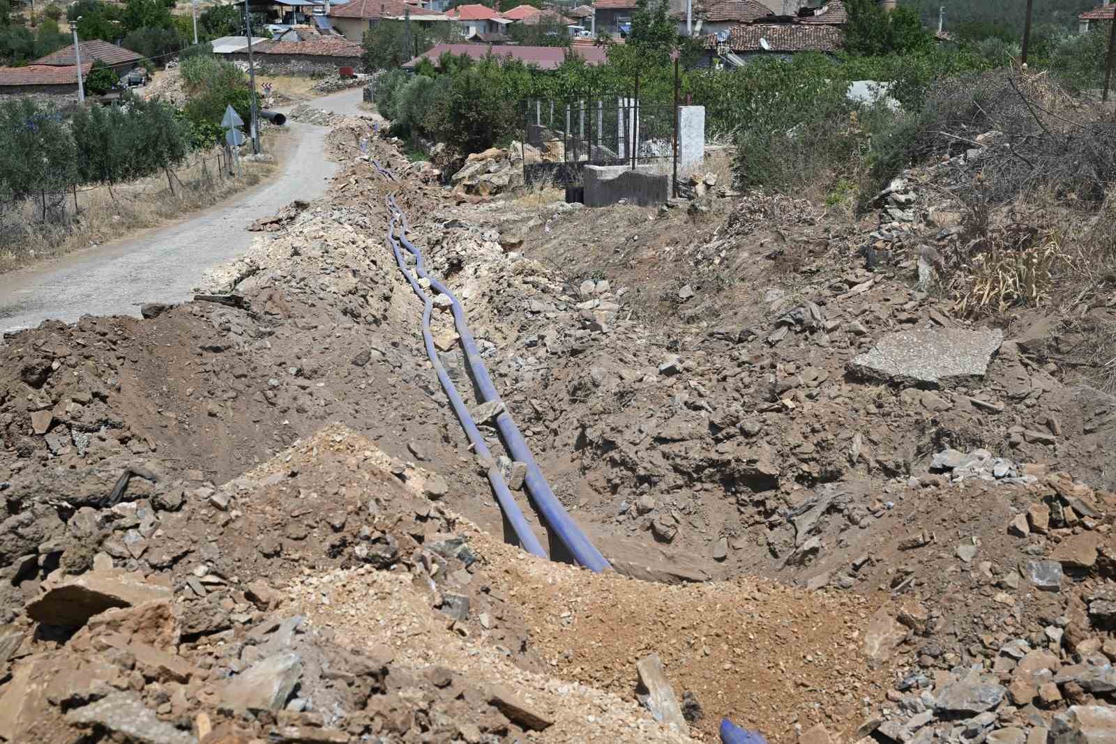 MASKİ, Salihli’de 40 yıllık içme suyu altyapısını yeniliyor
