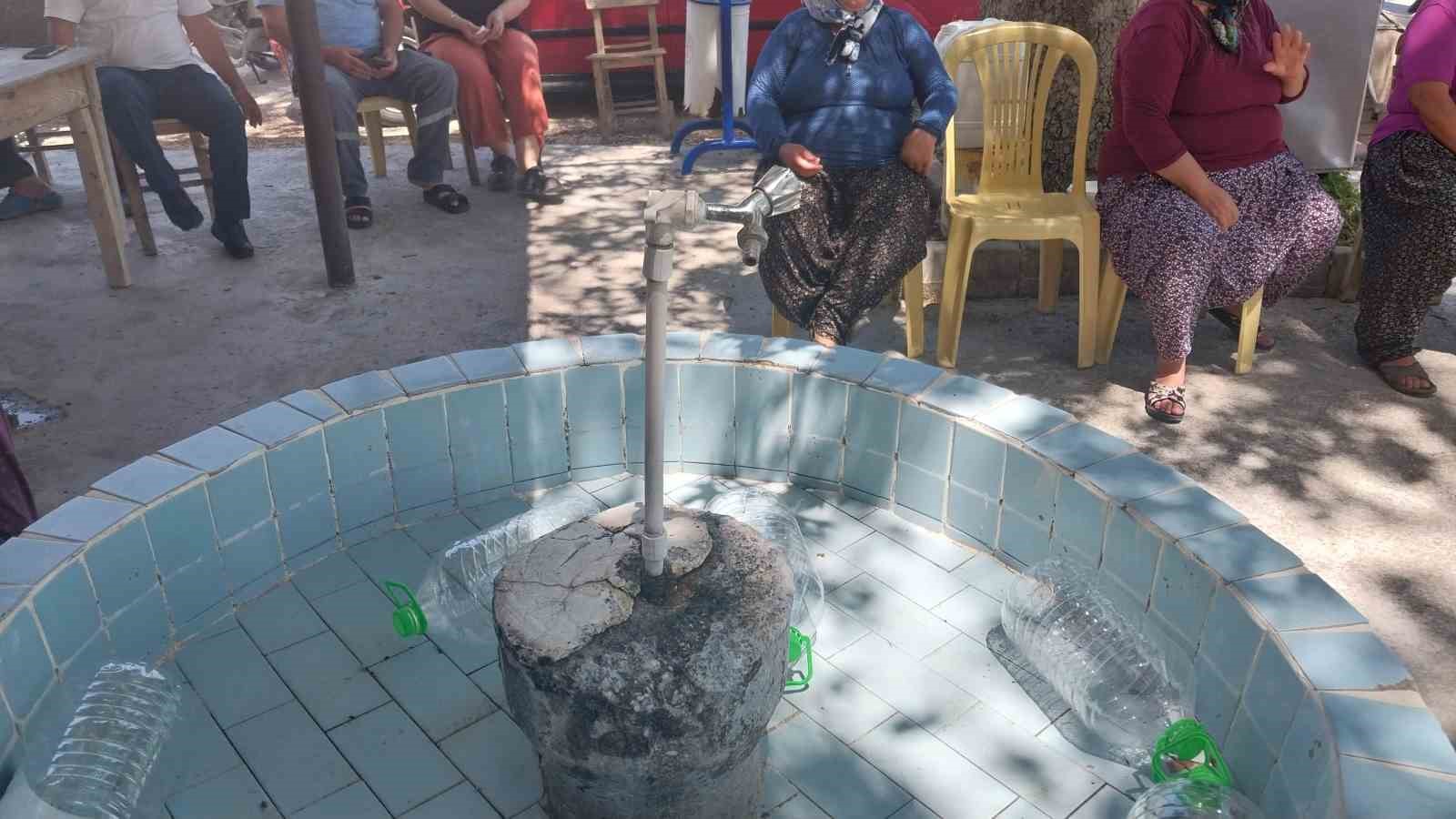 Mersin Mut’un kırsal mahalleleri su sorununa çözüm istedi
