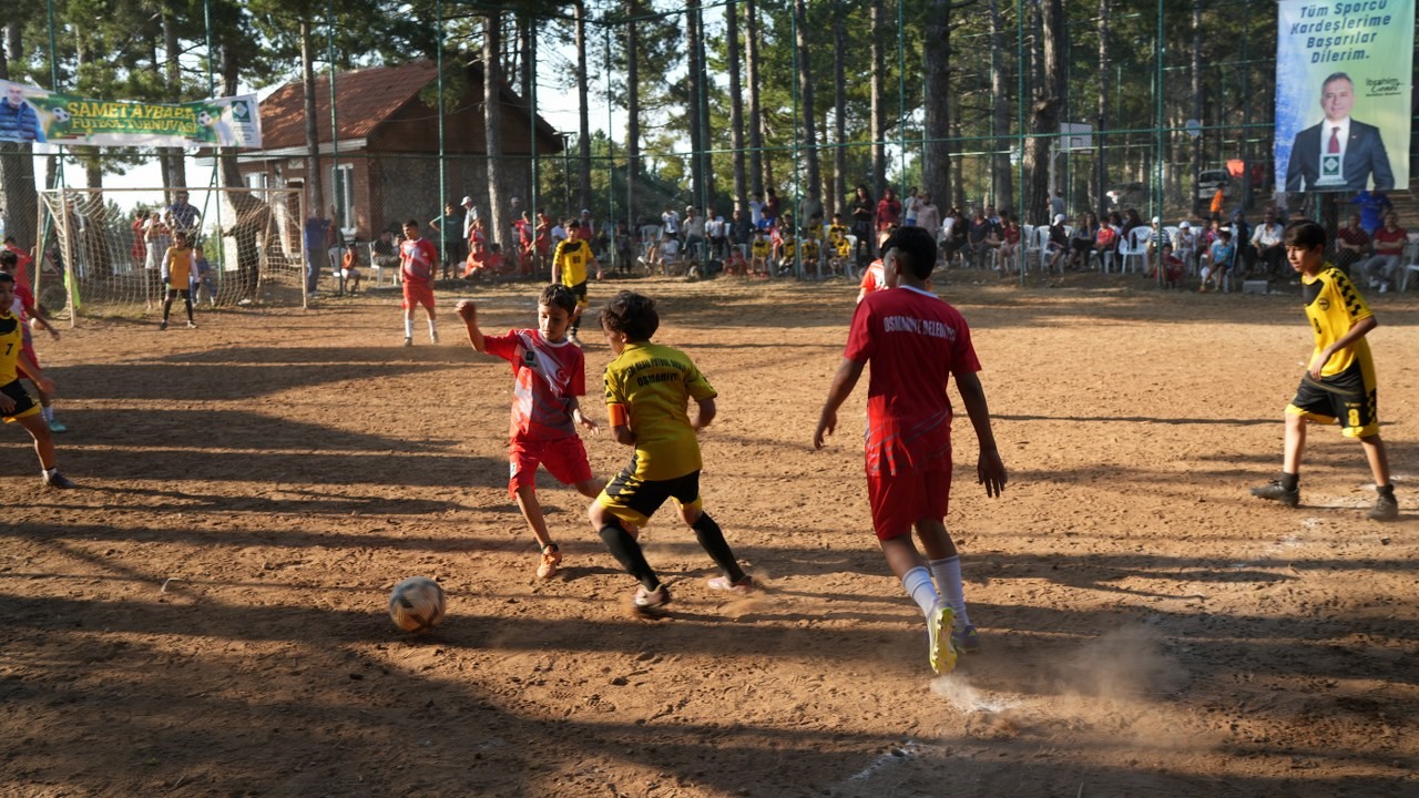 Samet Aybaba futbol turnuvası tamamlandı
