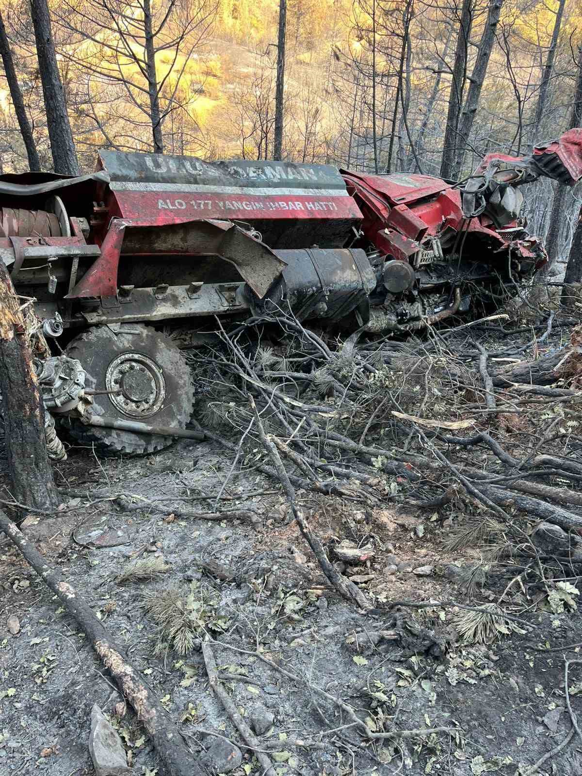 Arazöz şarampole yuvarlandı: 2 yaralı