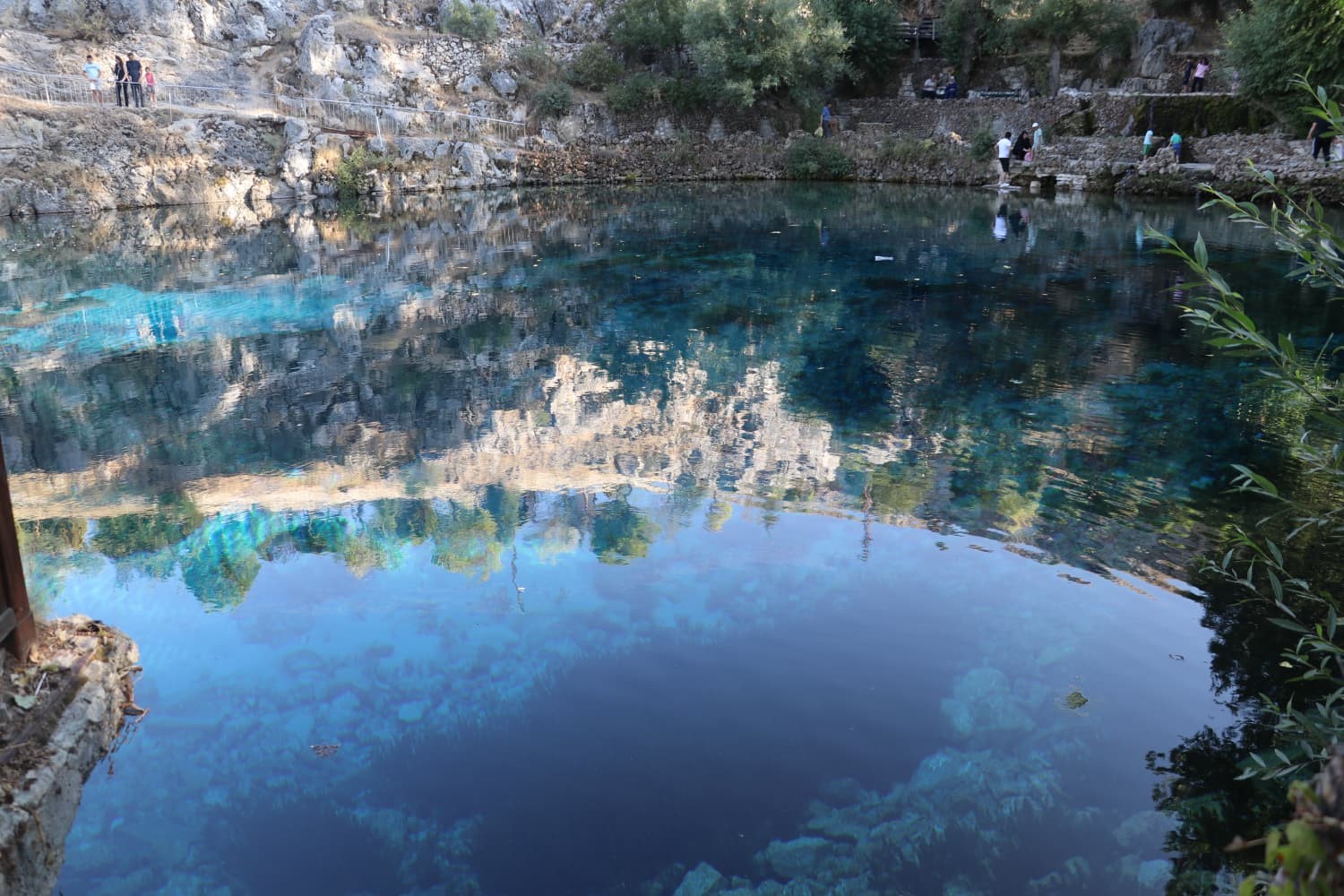Bozkırın ortasındaki saklı cennetler ziyaretçi akınına uğradı

