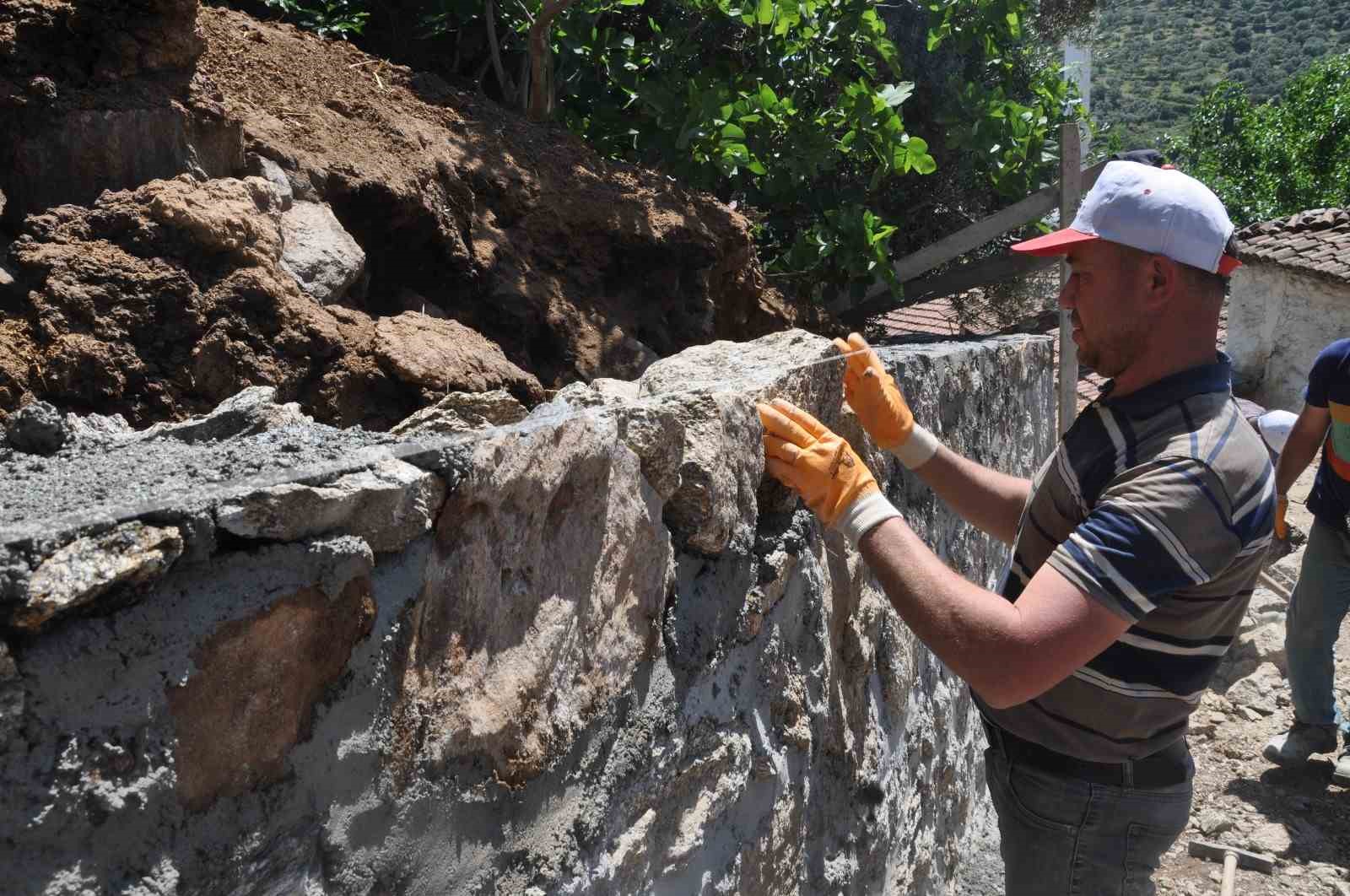 Bozdoğan Belediyesi, Kazandere’ye kalıcı çözüm sundu