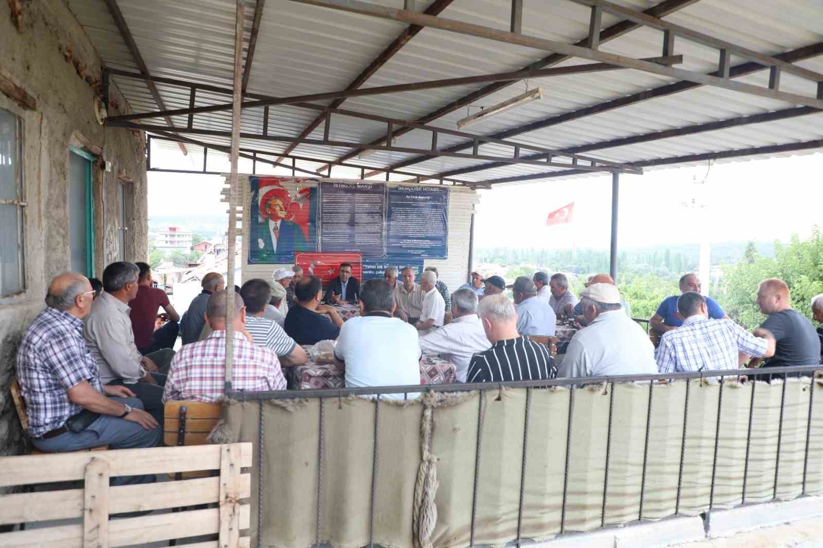 Uşak’ta çiftçiler dinlendi
