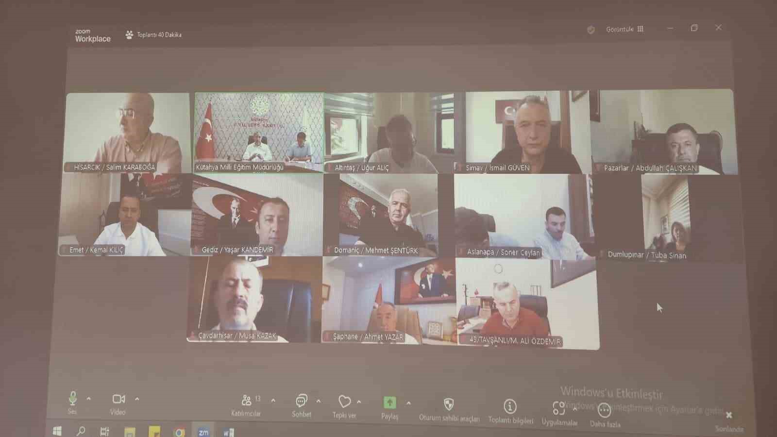 Kütahya’da yeni eğitim öğretim yılında taşımalı eğitim süreci görüşüldü