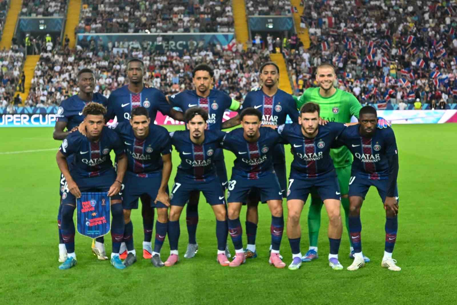 Paris Saint-Germain, S&uuml;per Kupa&rsquo;yı ilk m&uuml;zesine g&ouml;t&uuml;rd&uuml;
