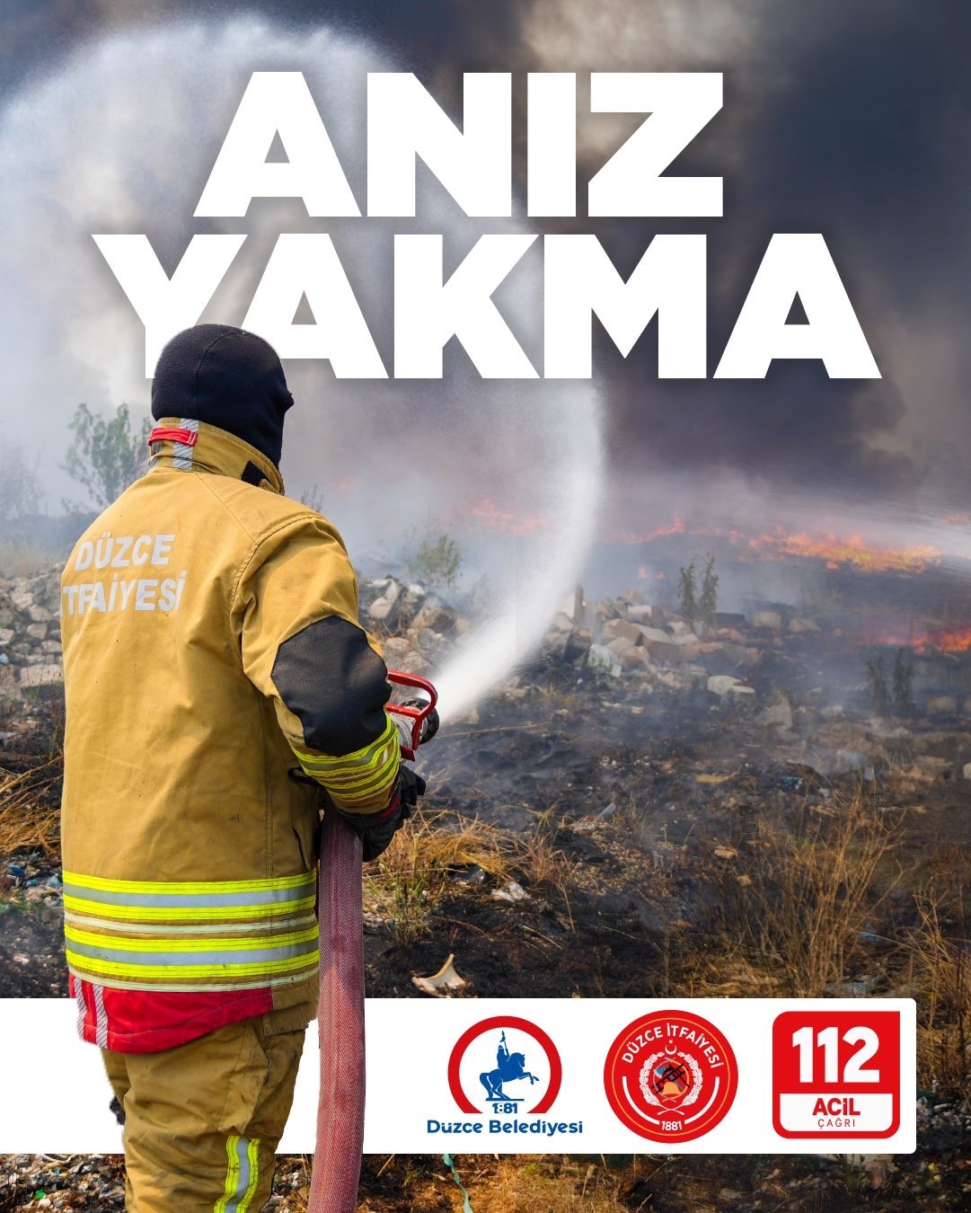 İtfaiyeden anız yangını uyarısı