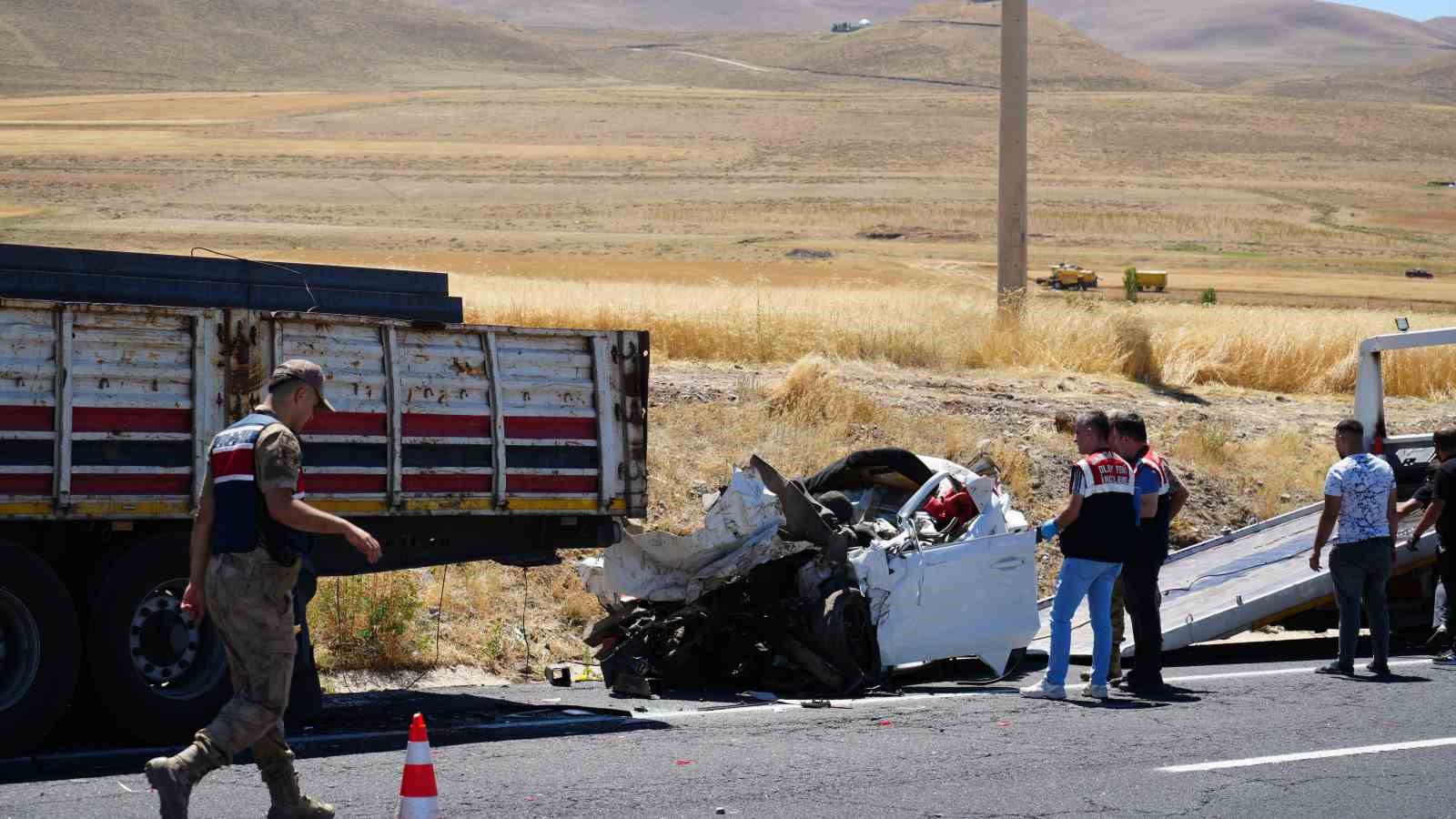 Erzurum’da trafik kazası: 1 ölü