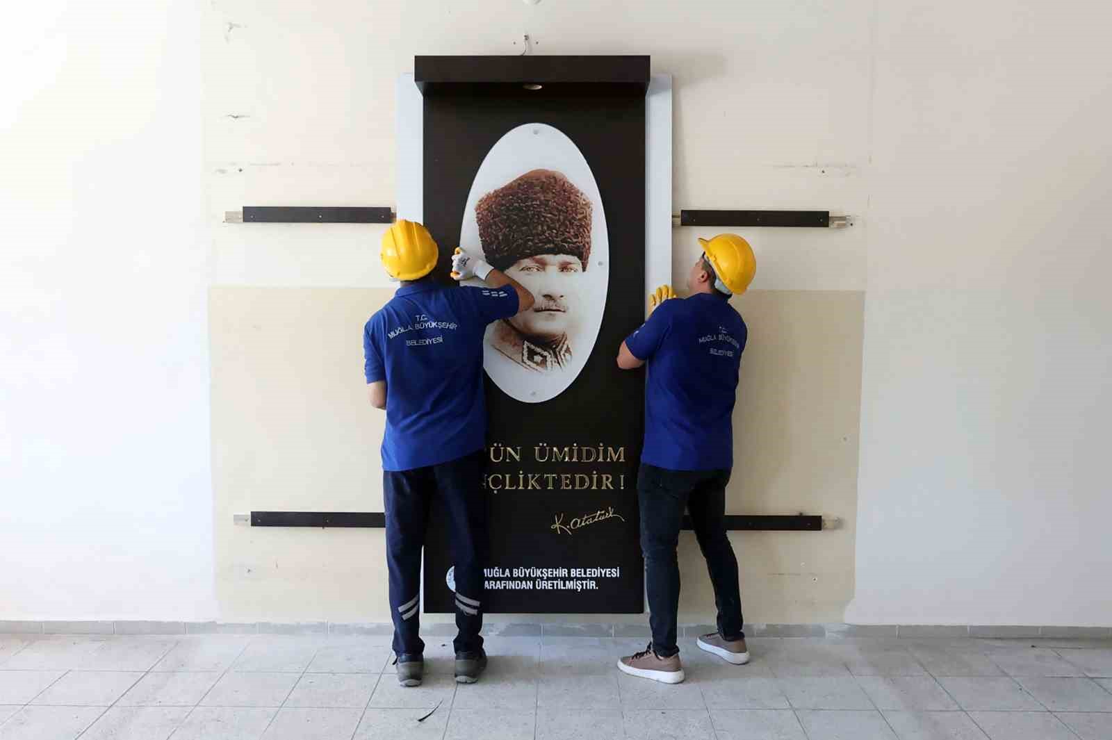 Muğla Büyükşehir’den okullara tadilat desteği