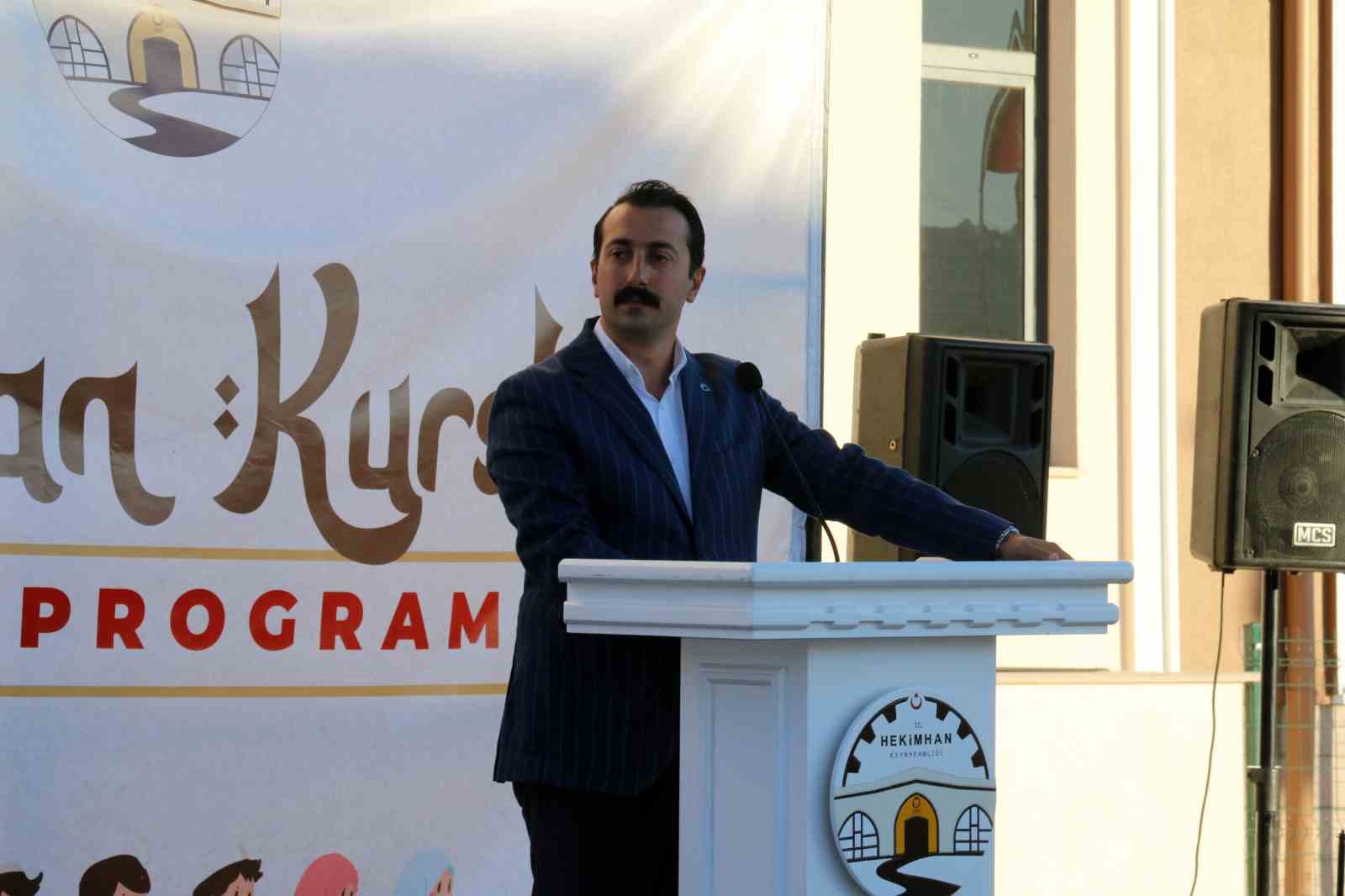 Hekimhan&rsquo;da yaz Kur&rsquo;an kursları kapanış programı d&uuml;zenlendi
