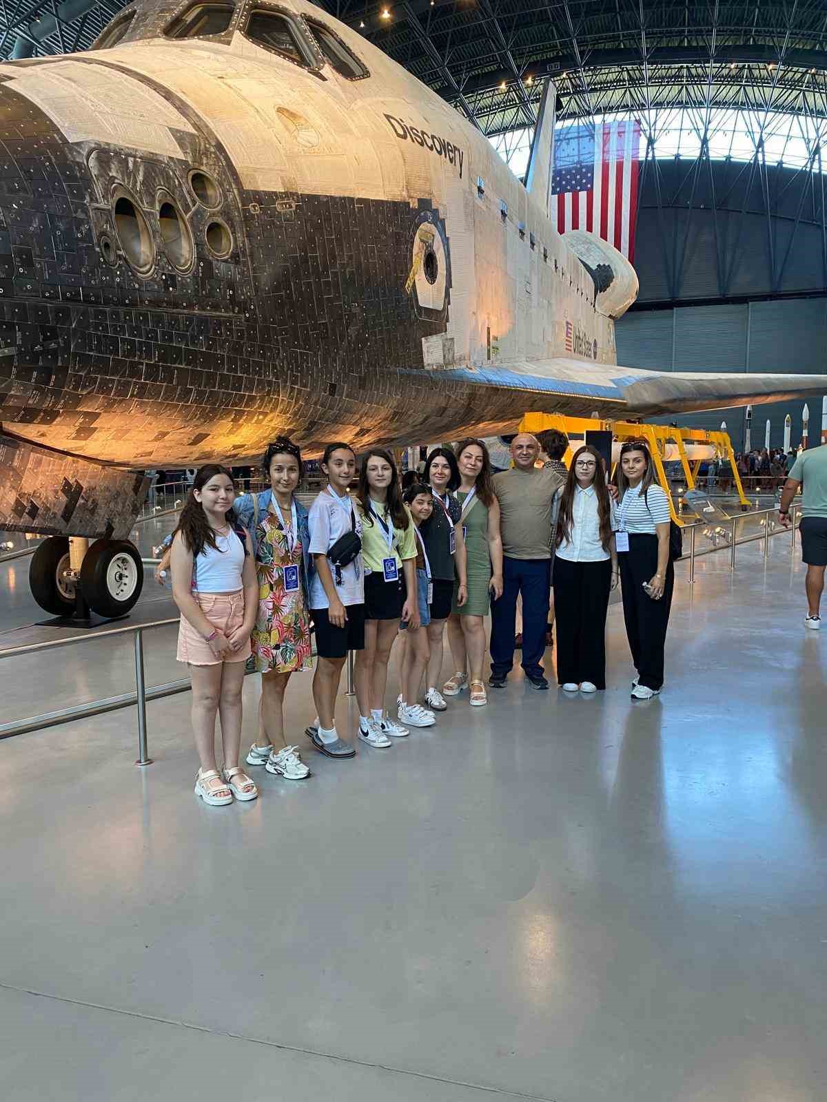 Amasyalı &ouml;ğrencilerden NASA&rsquo;ya bilim yolculuğu
