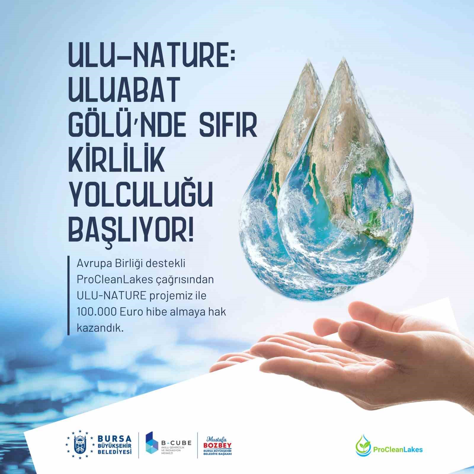 Uluabat Gölü’nde sıfır kirlilik yolculuğu başlıyor
