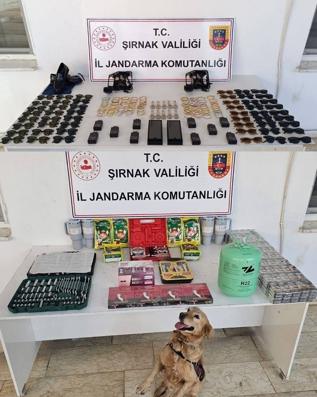 Şırnak&rsquo;ta 8 milyon lira değerinde g&uuml;mr&uuml;k ka&ccedil;ağı &uuml;r&uuml;nler ele ge&ccedil;irildi
