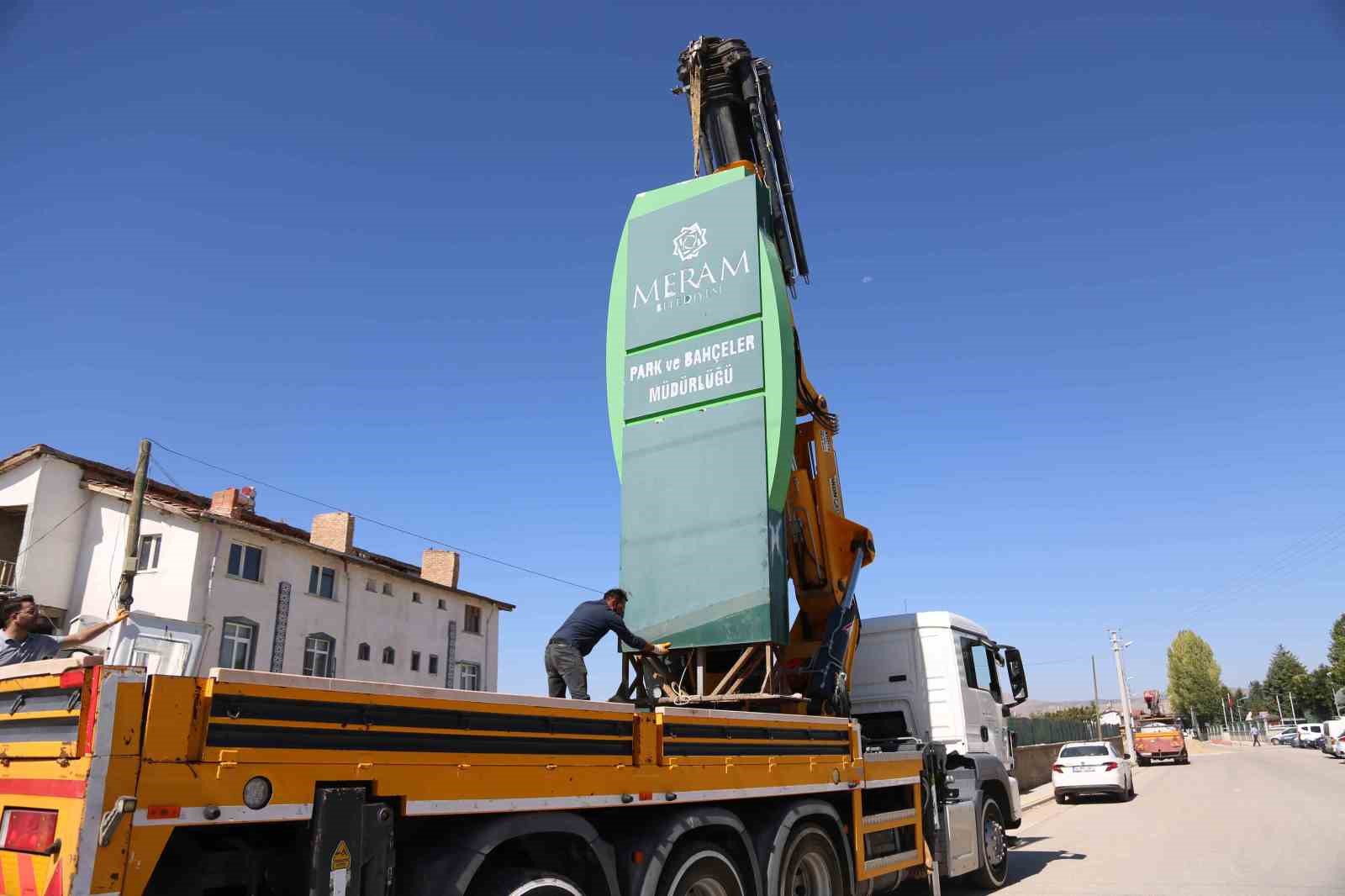 Meram Belediyesinden şehir estetiğine tam destek

