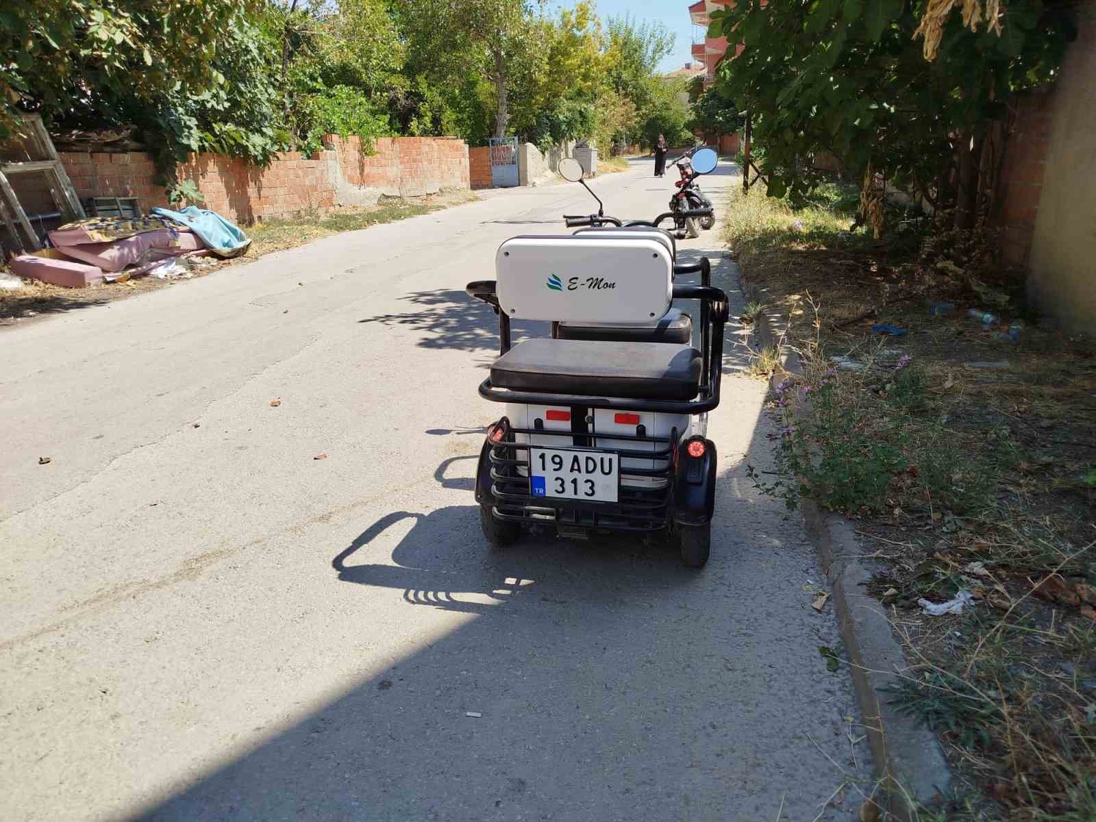 &Ccedil;orum&rsquo;da elektrikli motosiklet kazası: 1 yaralı
