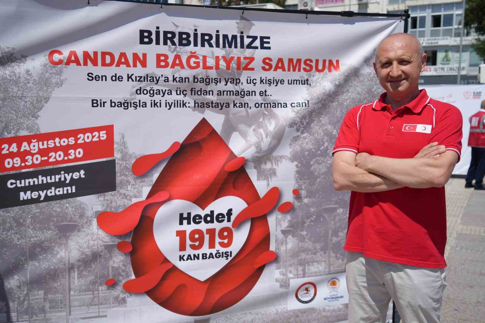 Her kan bağışı, ormanda 3 fidana d&ouml;n&uuml;ş&uuml;yor
