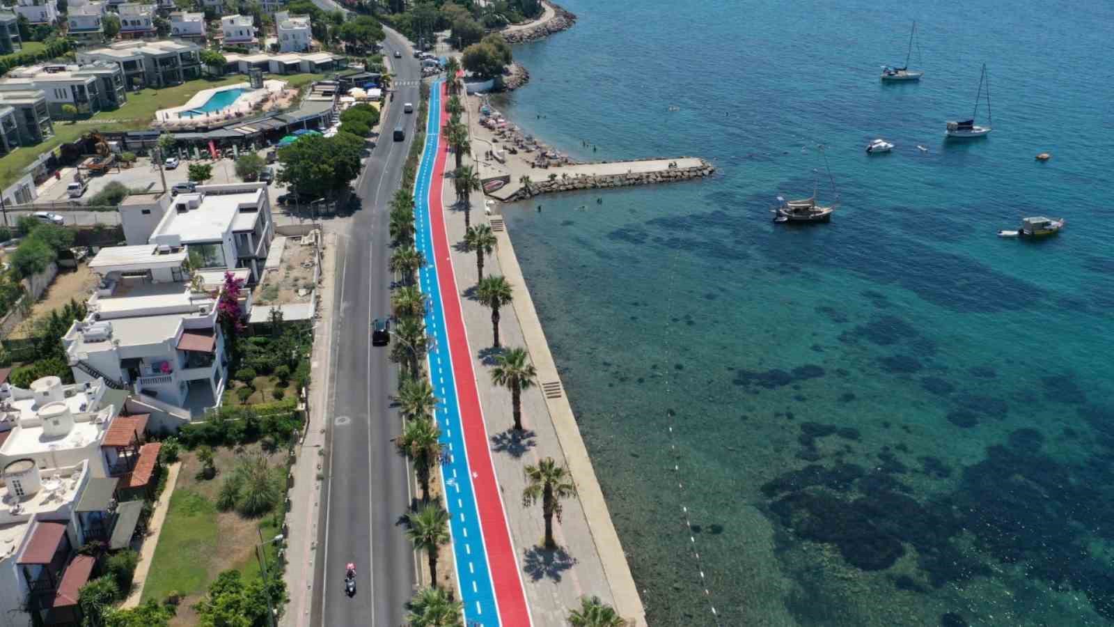 Turgutreis&rsquo;e 3 kilometrelik spor hattı
