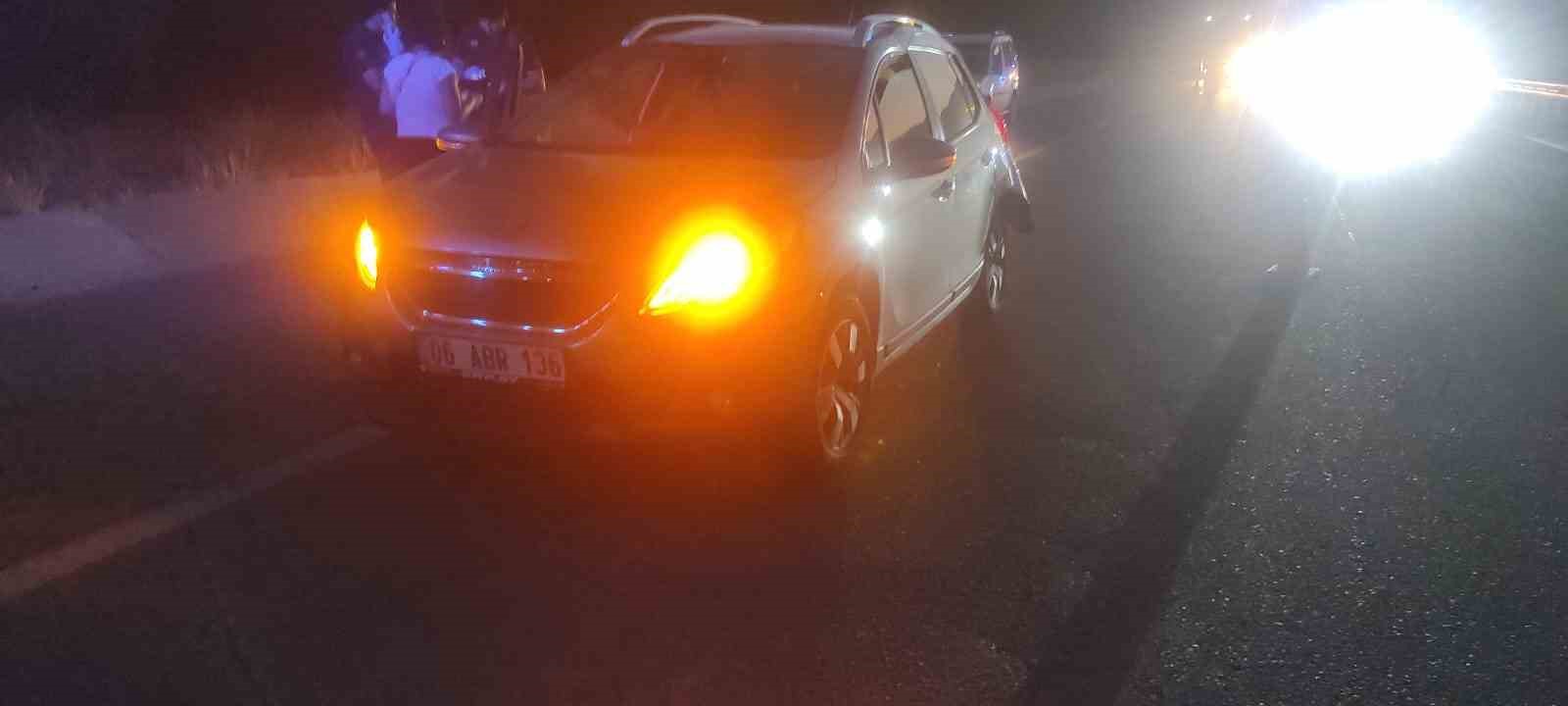 Malatya&rsquo;da iki otomobil &ccedil;arpıştı: 1 yaralı
