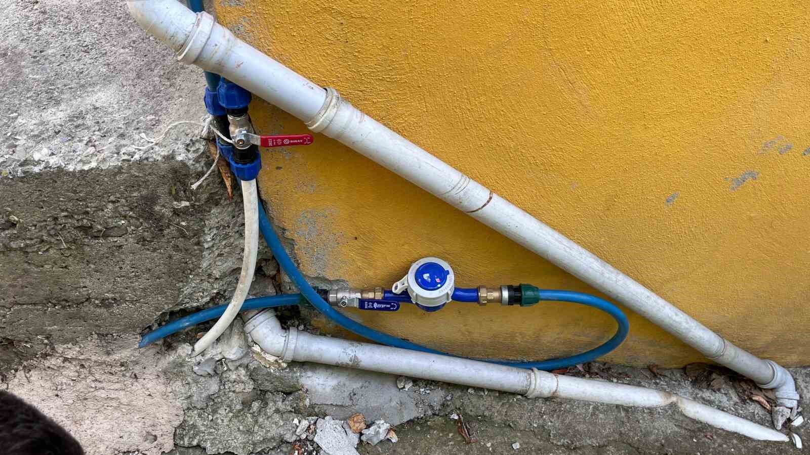 Sinop&rsquo;ta k&ouml;ylerde 60 haneye su sayacı takıldı
