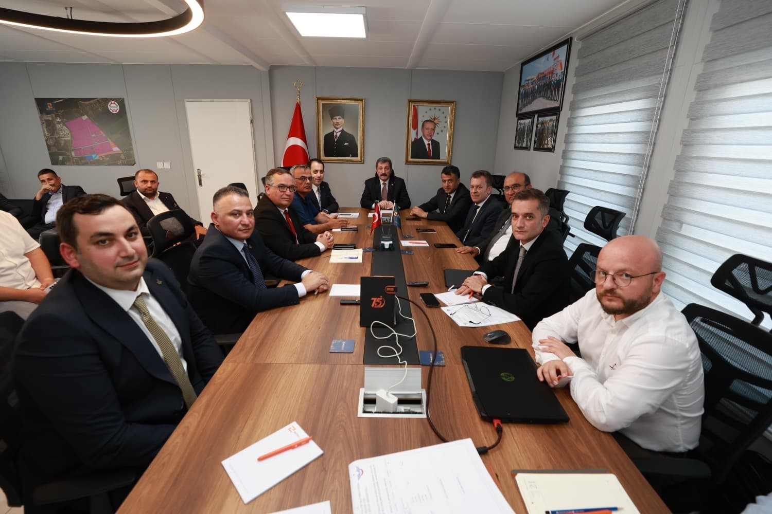 Samsun Yeni OSB-liman hattında demiryolu çalışmaları
