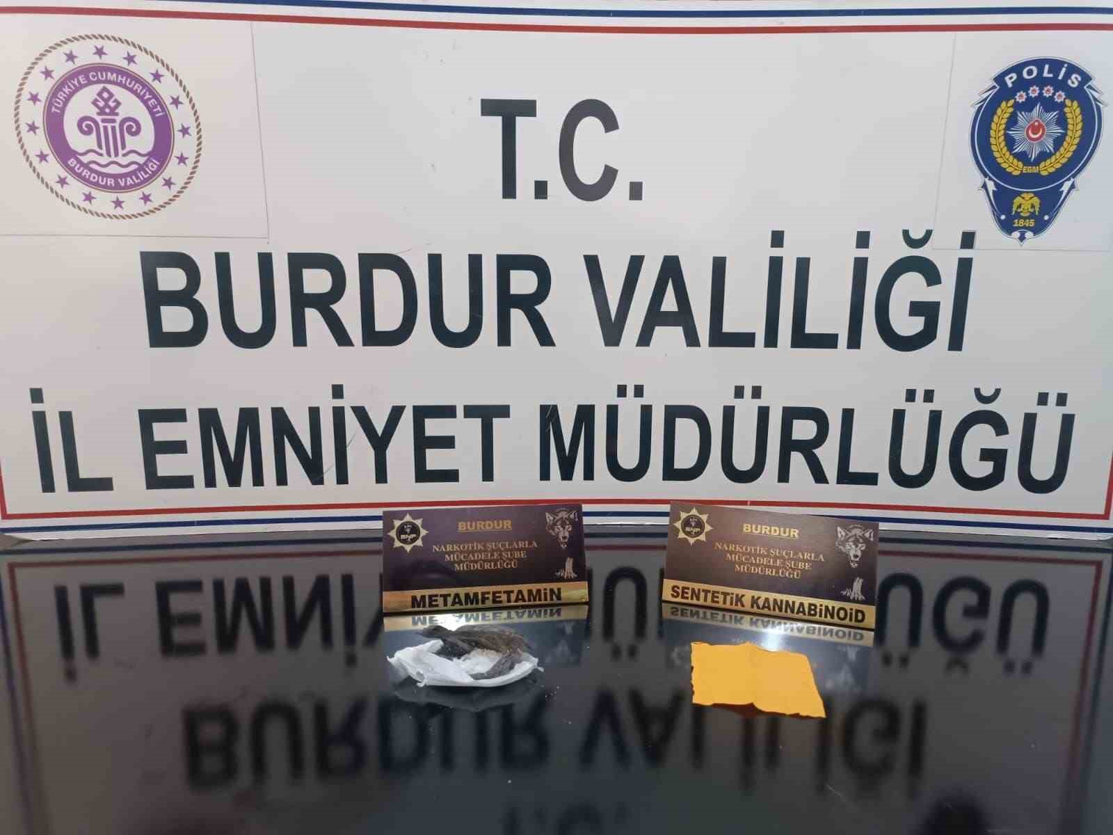 Burdur&rsquo;da uyuşturucu ticareti yapan ş&uuml;pheli tutuklandı
