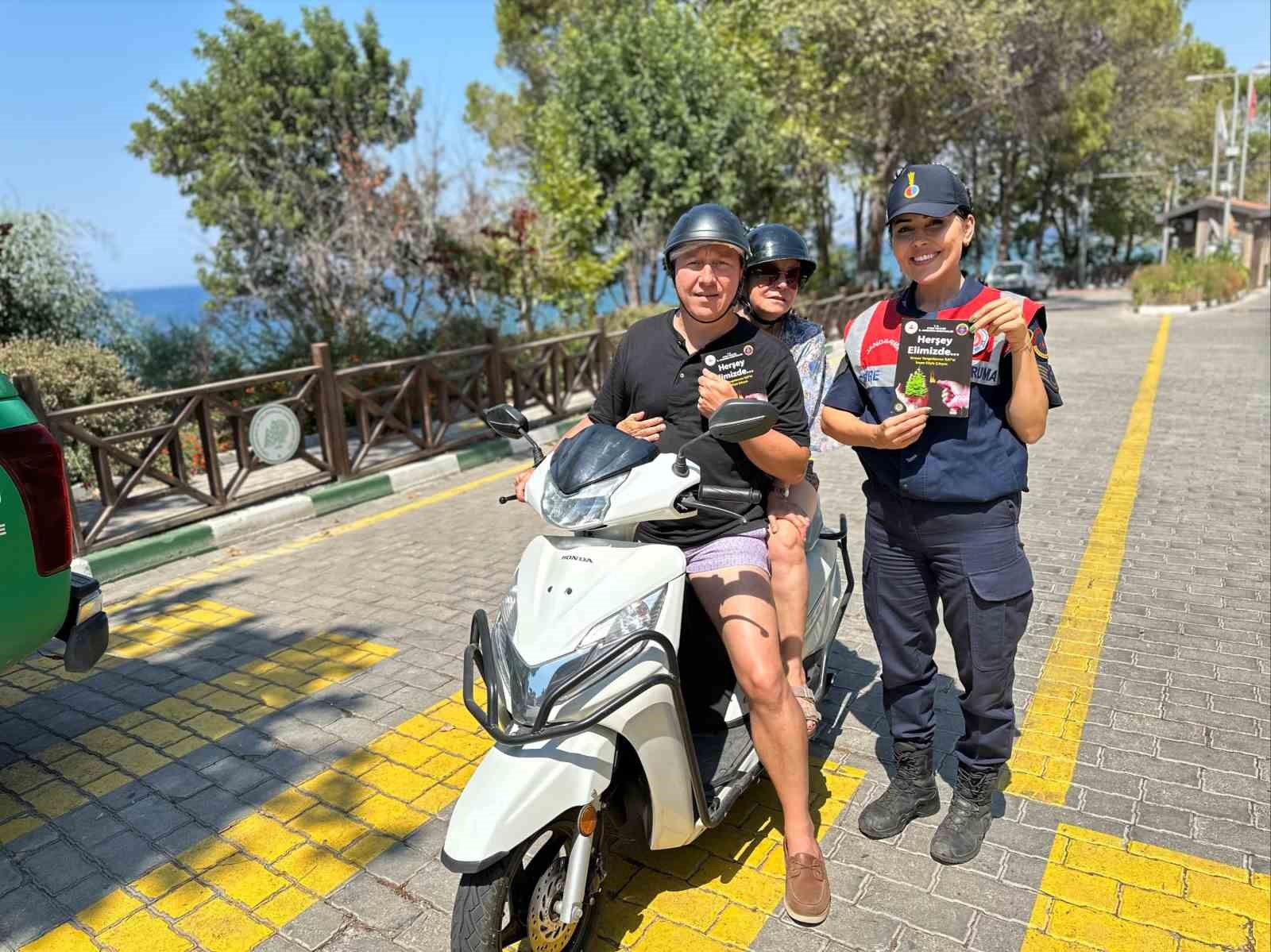 Jandarma ekipleri çevreyi korumak için seferber oldu
