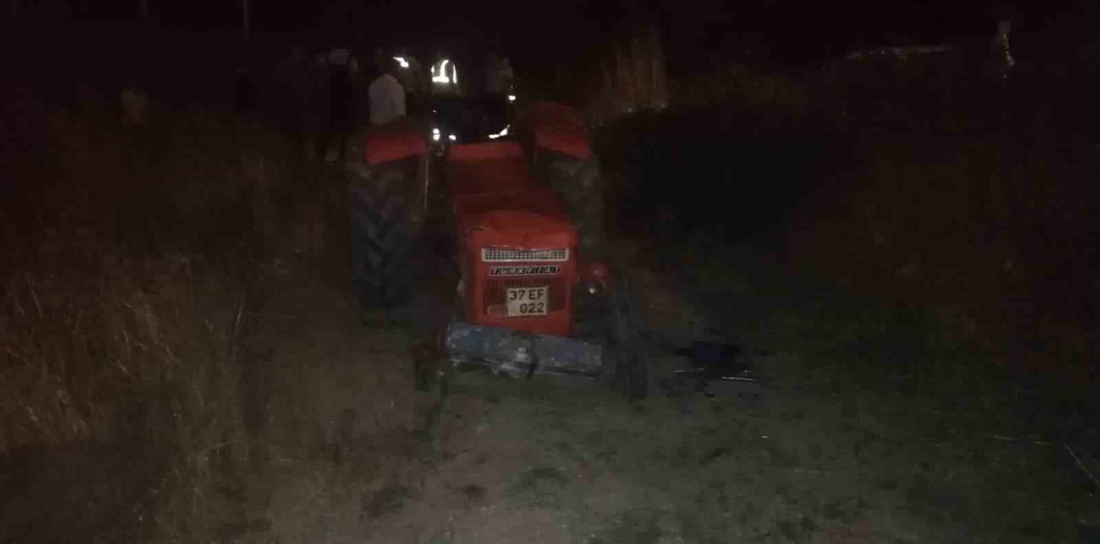 Kastamonu&rsquo;da trakt&ouml;r kazası: 1 yaralı
