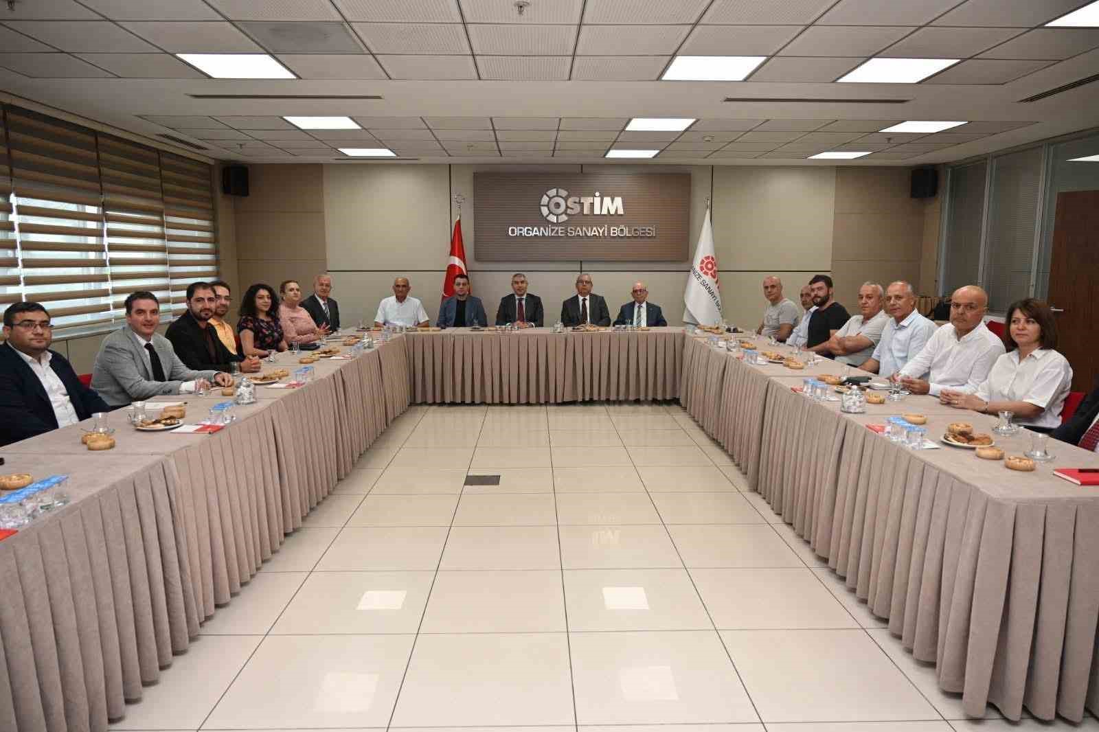 Beypazarı Kaymakamı Coşkun&rsquo;dan OSTİM Organize Sanayi B&ouml;lgesi&rsquo;ne ziyaret
