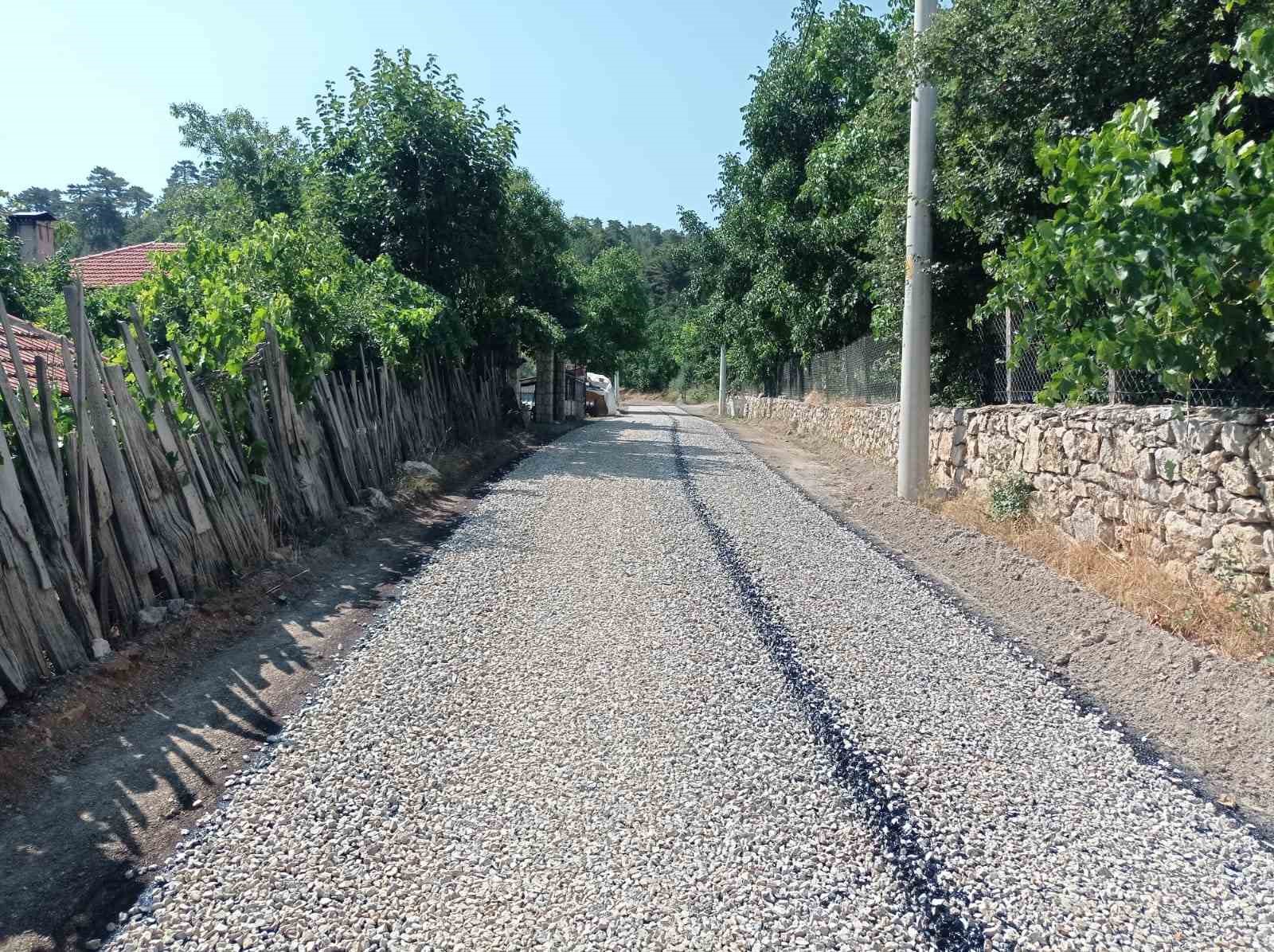 &Ccedil;ameli Belediyesi kendi imkanlarıyla altyapı &ccedil;alışmalarını devam ediyor
