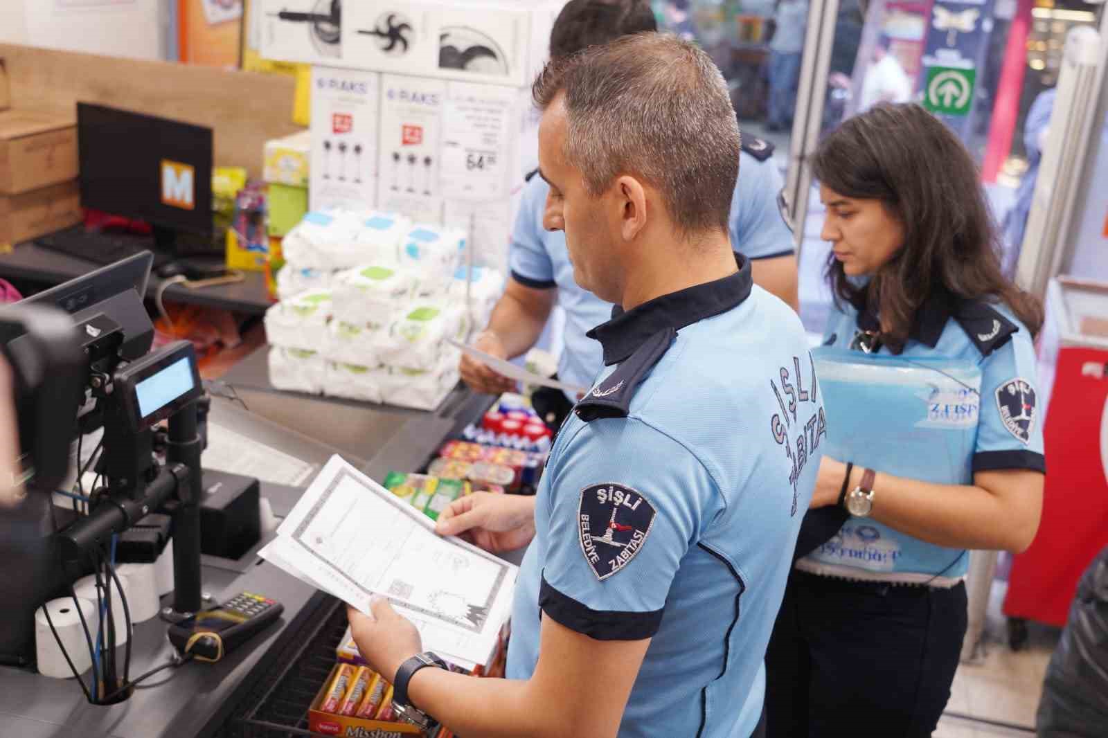 Şişli Belediyesi’nden ilçedeki pazar yerlerine yönelik denetim